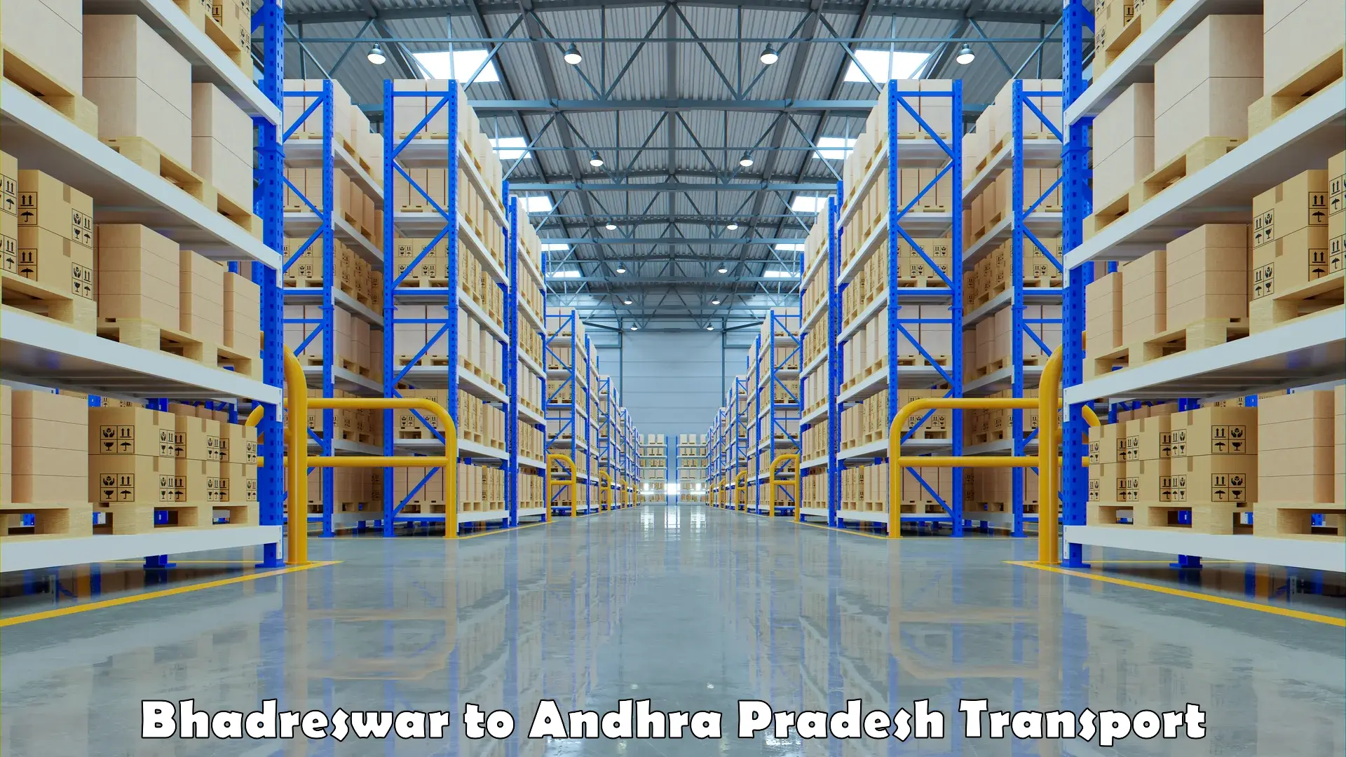 Air cargo transport services Bhadreswar to Andhra Pradesh