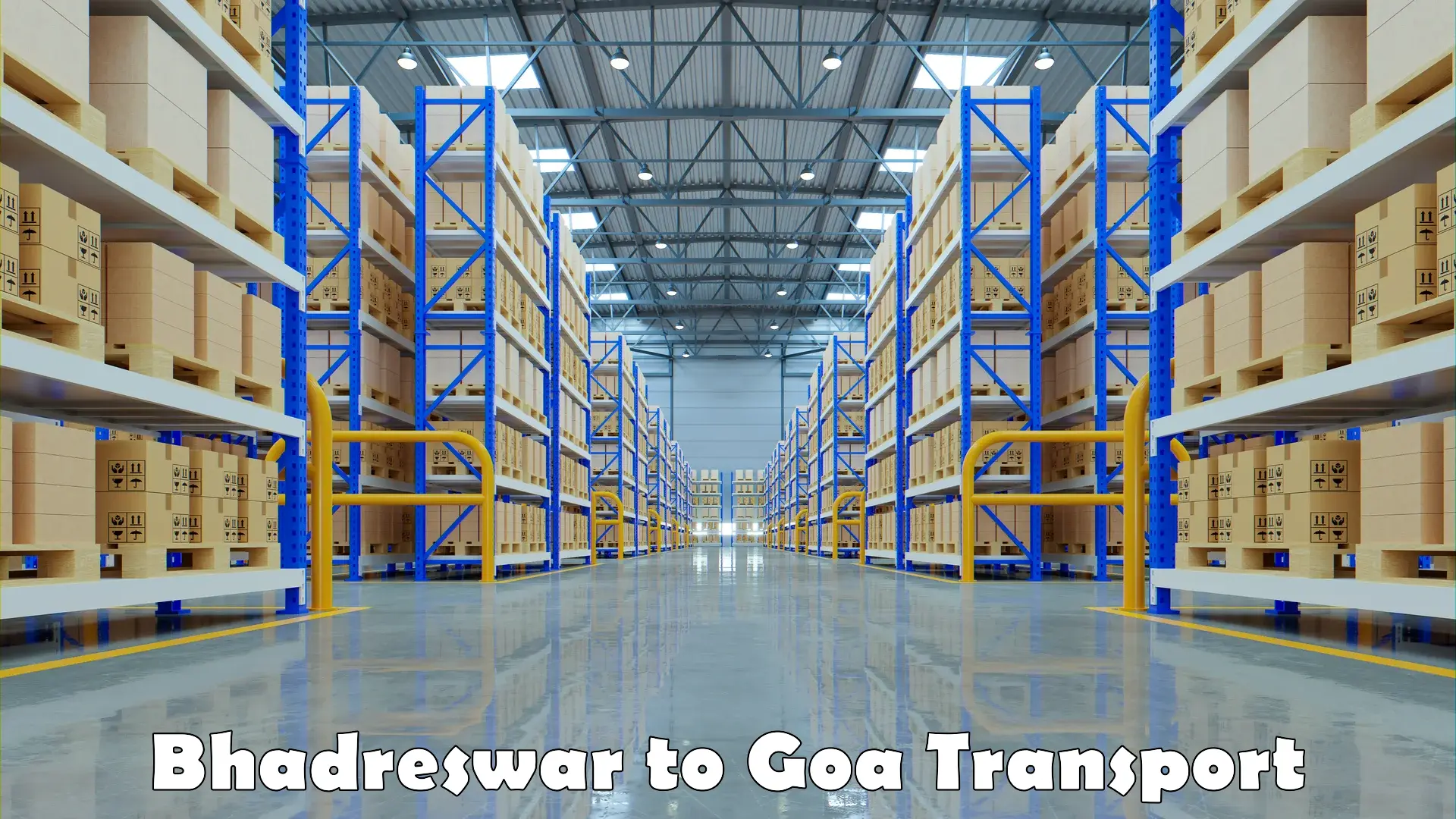 Air cargo transport services Bhadreswar to Goa University