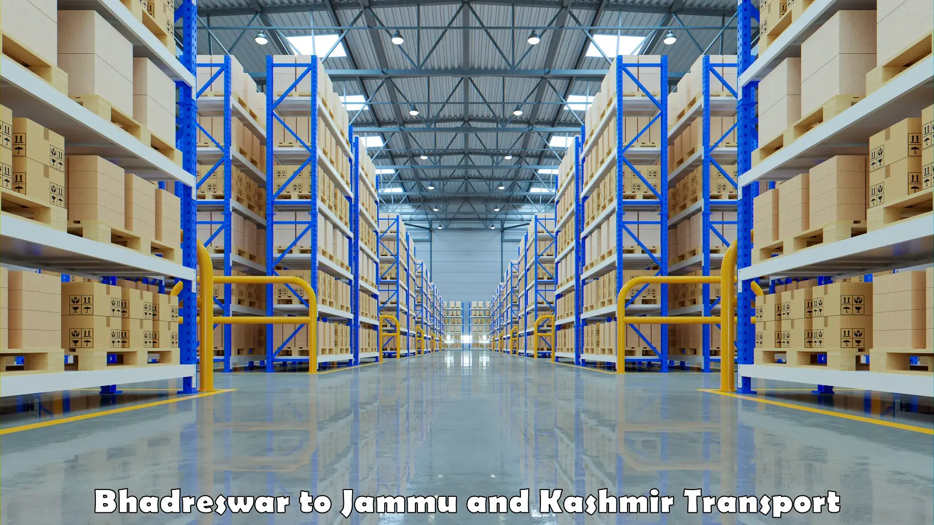 Domestic goods transportation services in Bhadreswar to Jammu and Kashmir