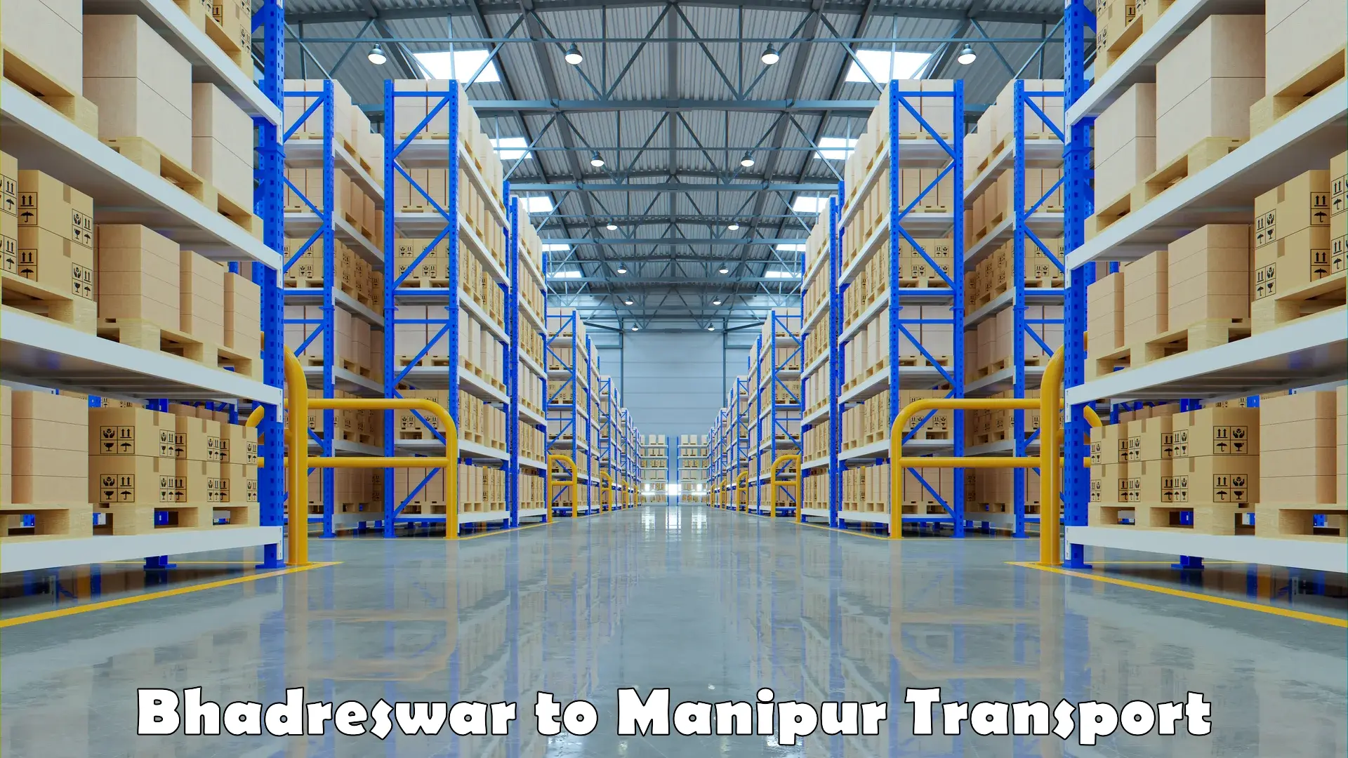 Inland transportation services Bhadreswar to Manipur