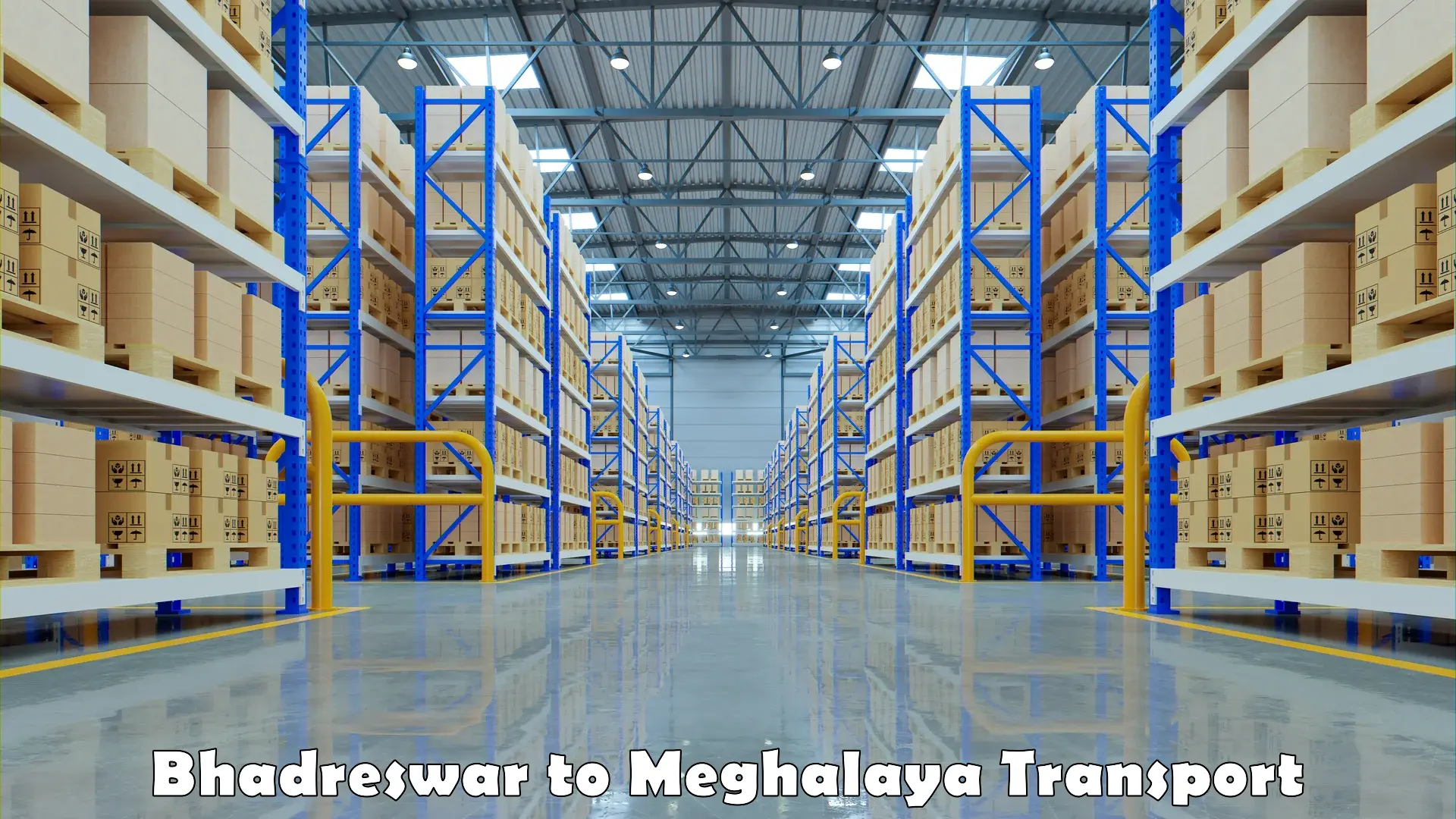 Package delivery services Bhadreswar to Meghalaya