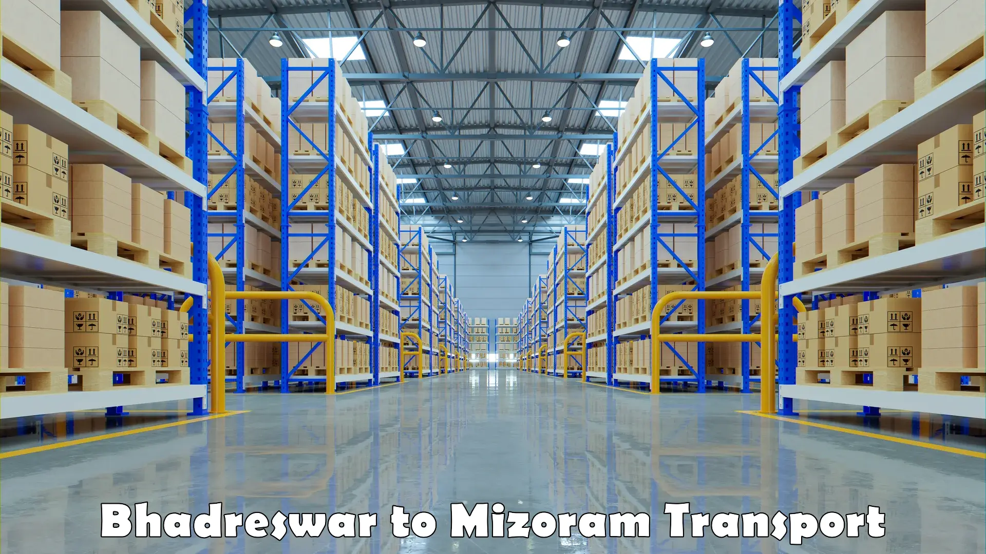 Luggage transport services Bhadreswar to Mizoram