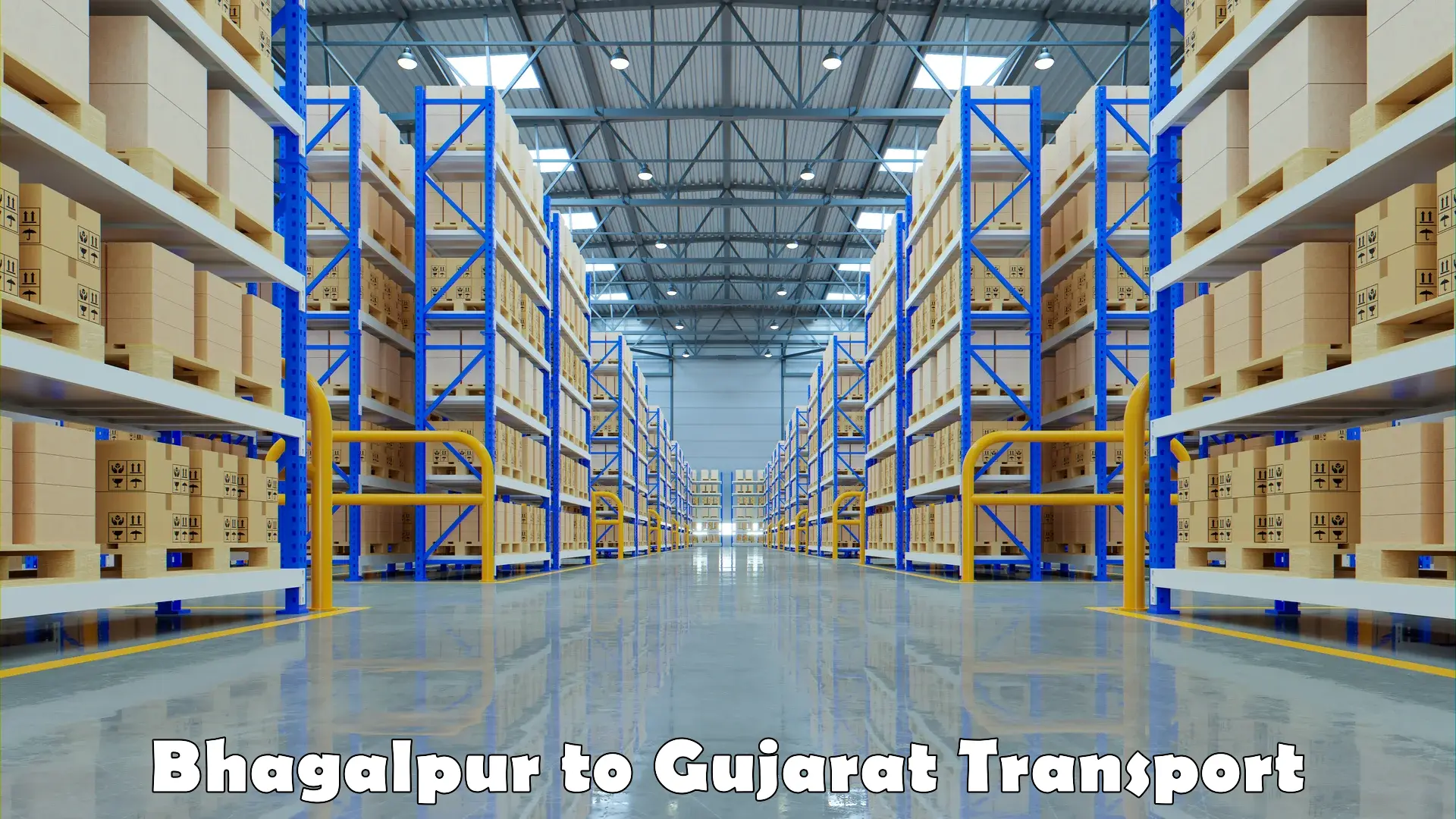 Nearby transport service Bhagalpur to Gujarat