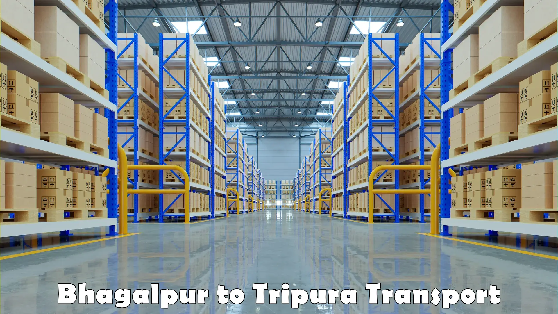 Transport services Bhagalpur to Tripura