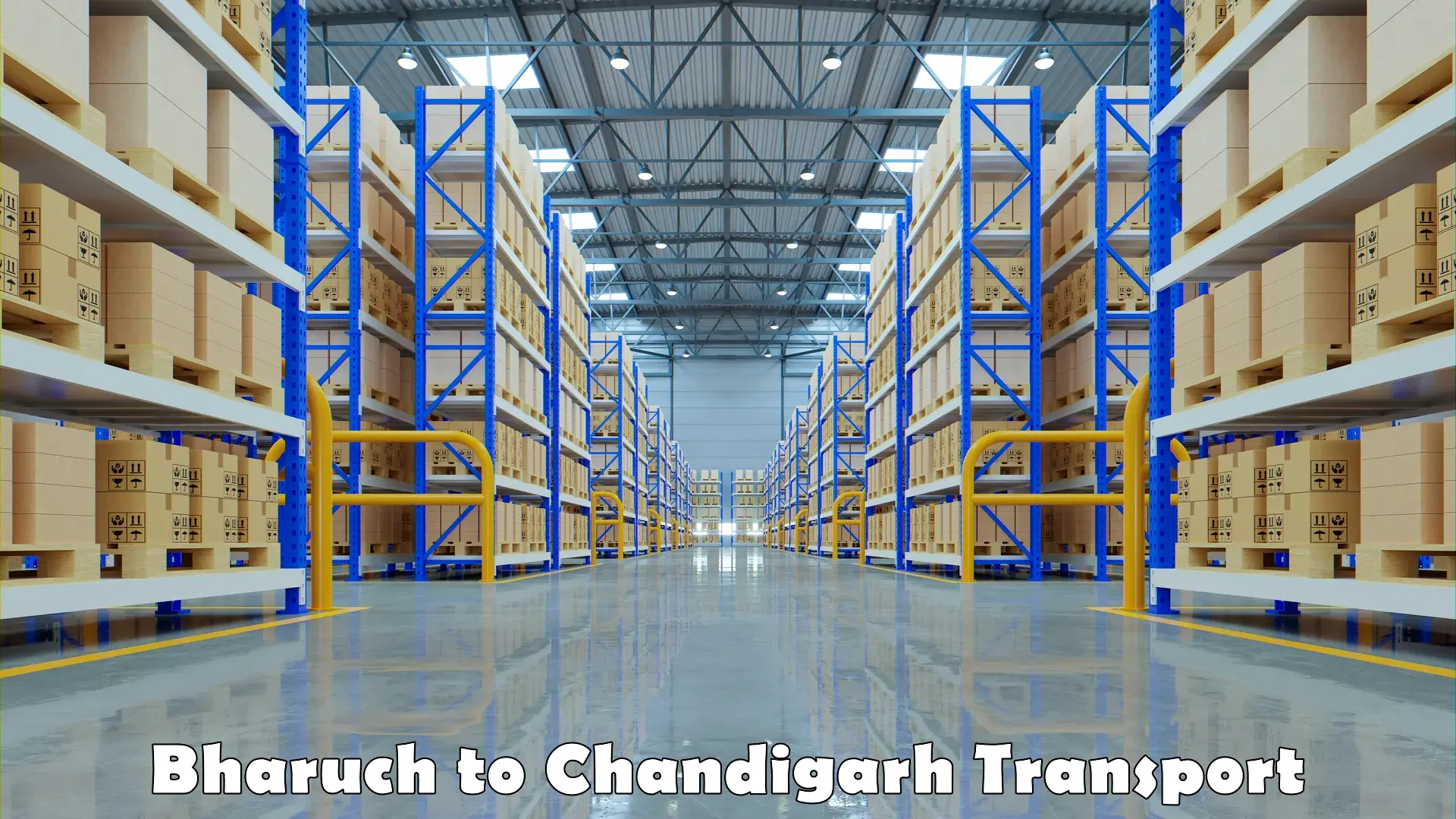 Online transport Bharuch to Chandigarh