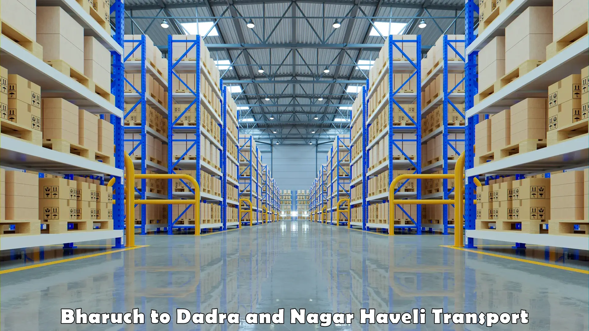 Parcel transport services Bharuch to Dadra and Nagar Haveli