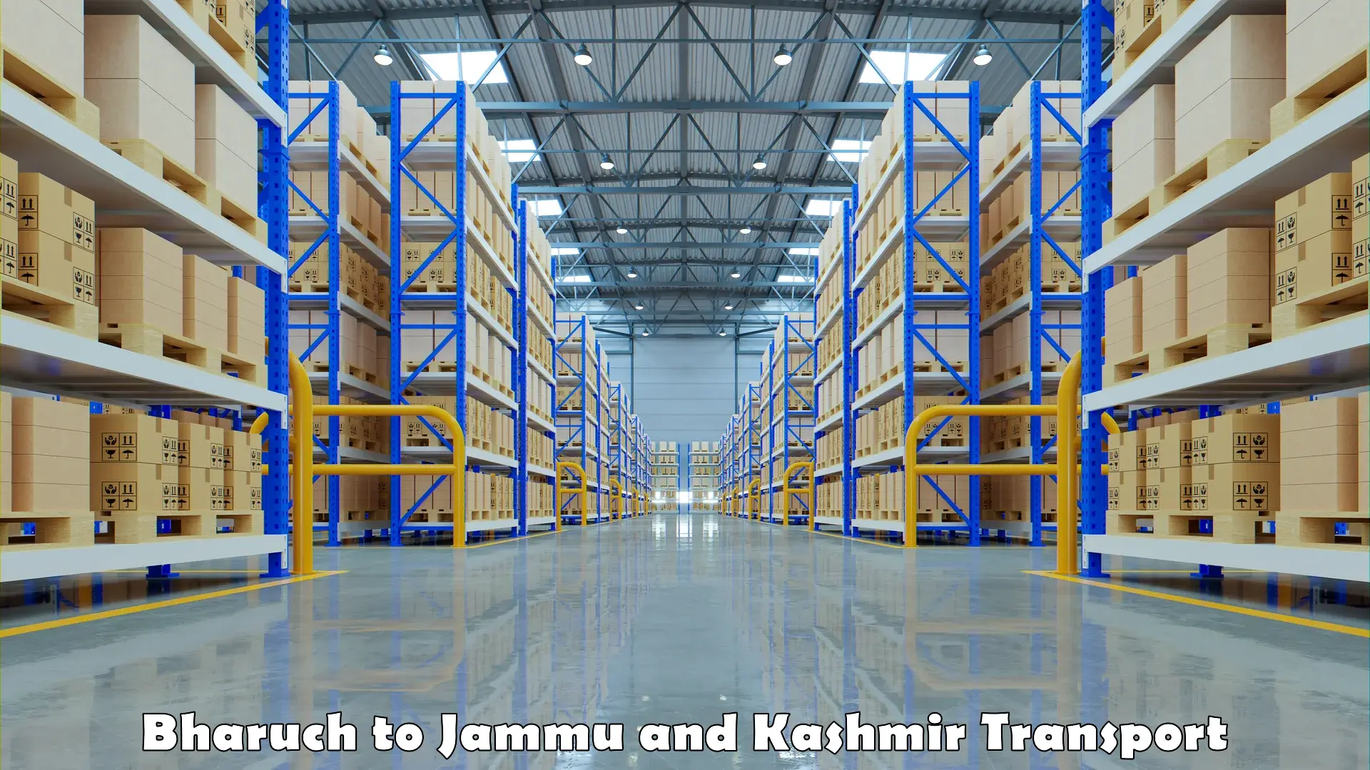 Transport shared services Bharuch to Jammu