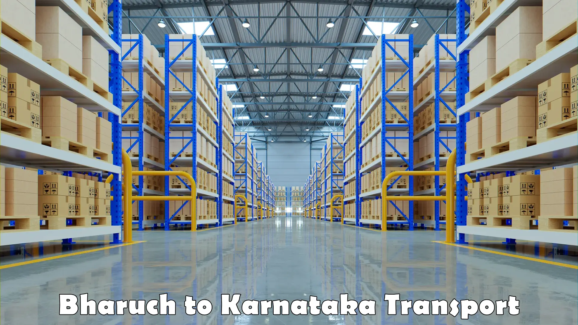Domestic goods transportation services in Bharuch to Magadi