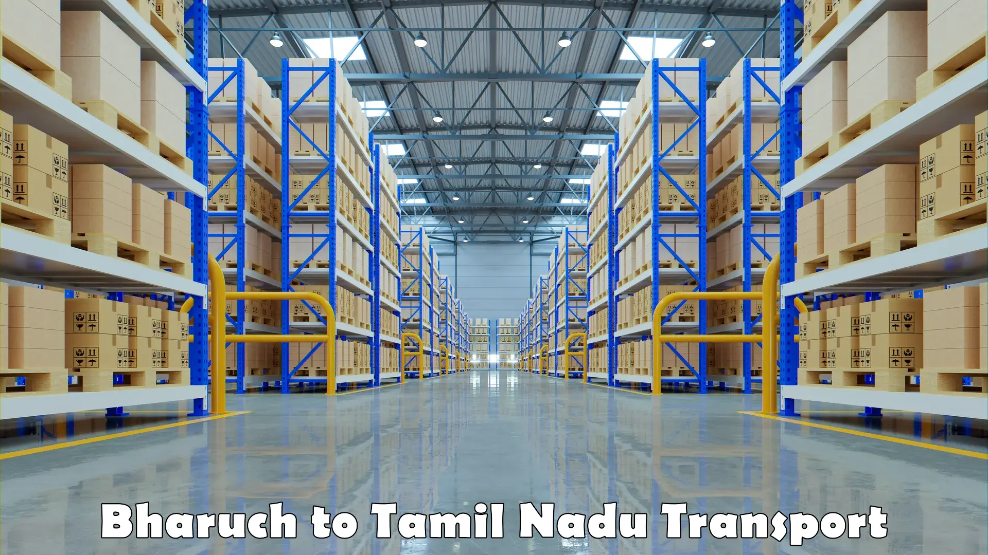 Logistics transportation services Bharuch to Tallakulam