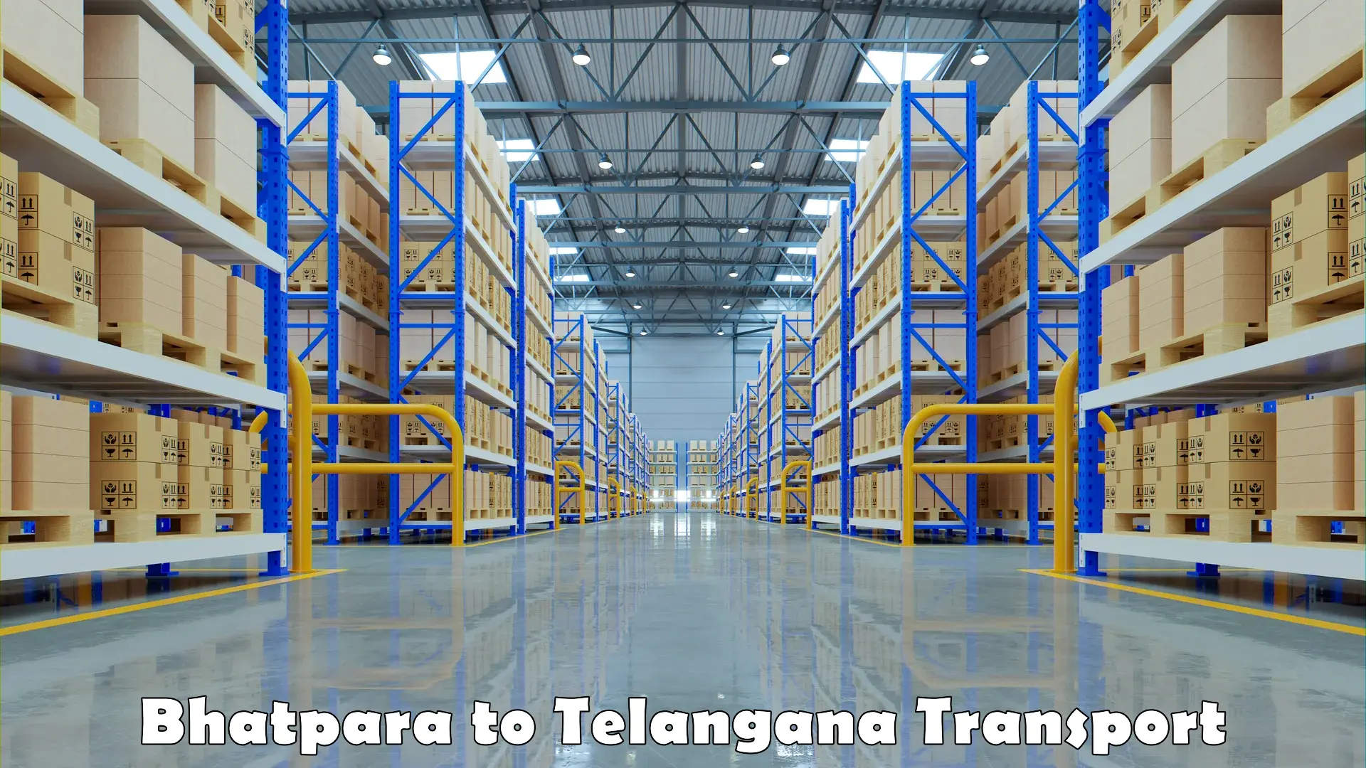 Nearby transport service in Bhatpara to Telangana