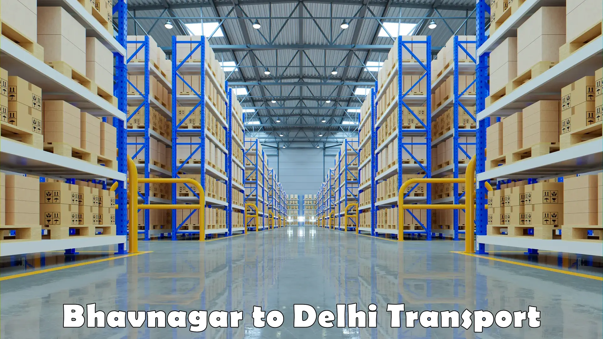 Nearest transport service in Bhavnagar to Delhi