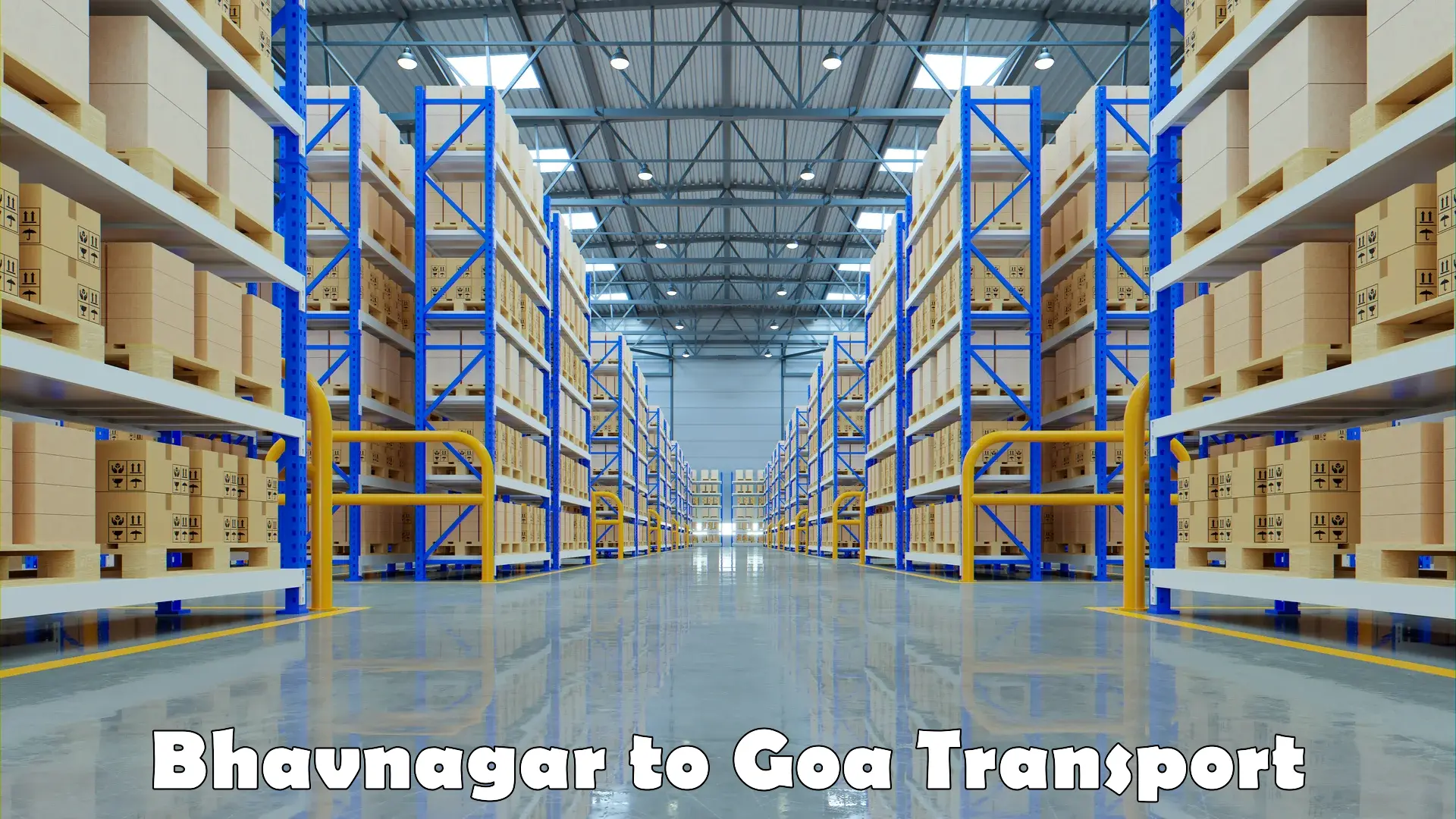 Material transport services Bhavnagar to Goa