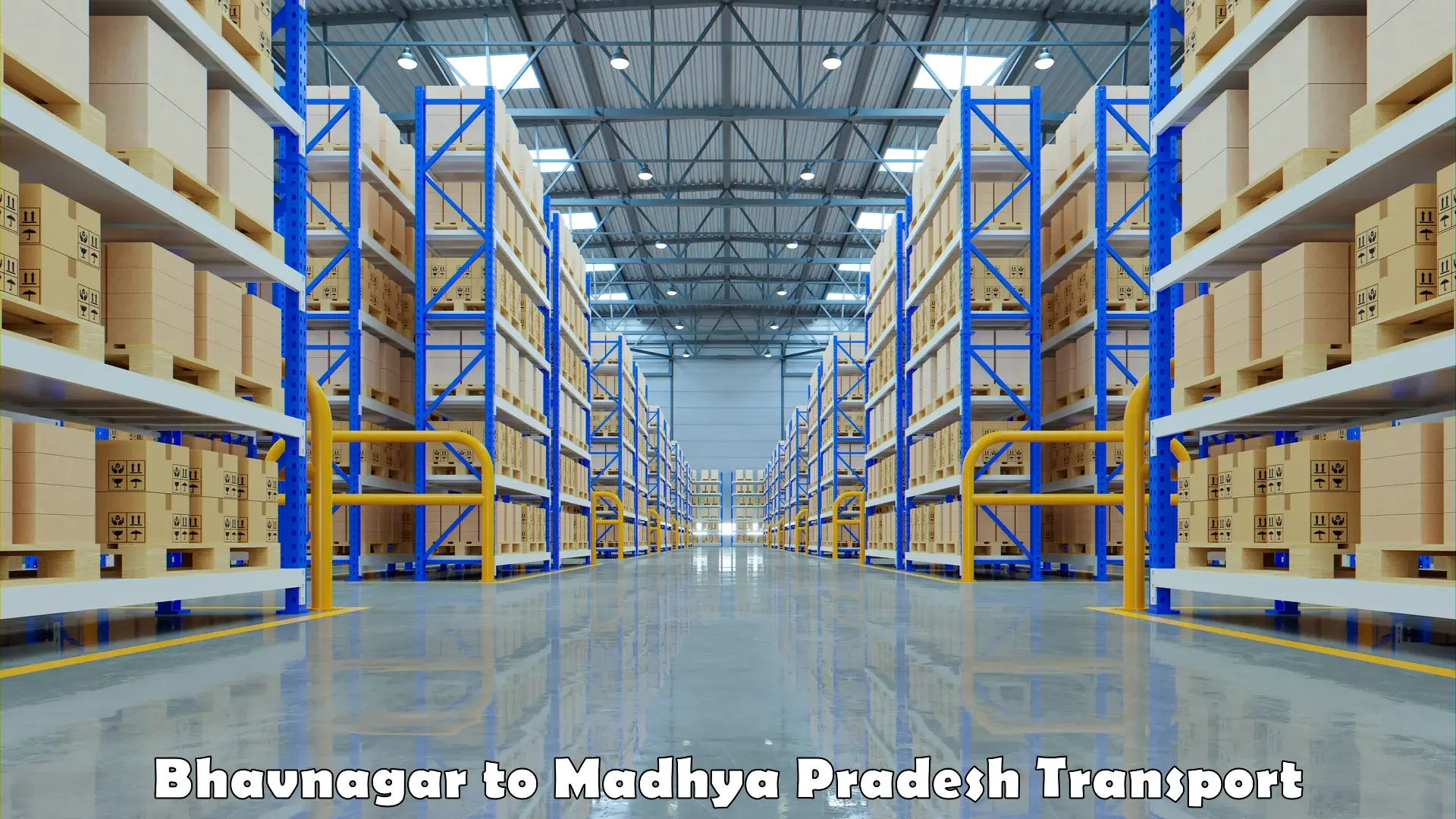 Container transportation services in Bhavnagar to Ashoknagar