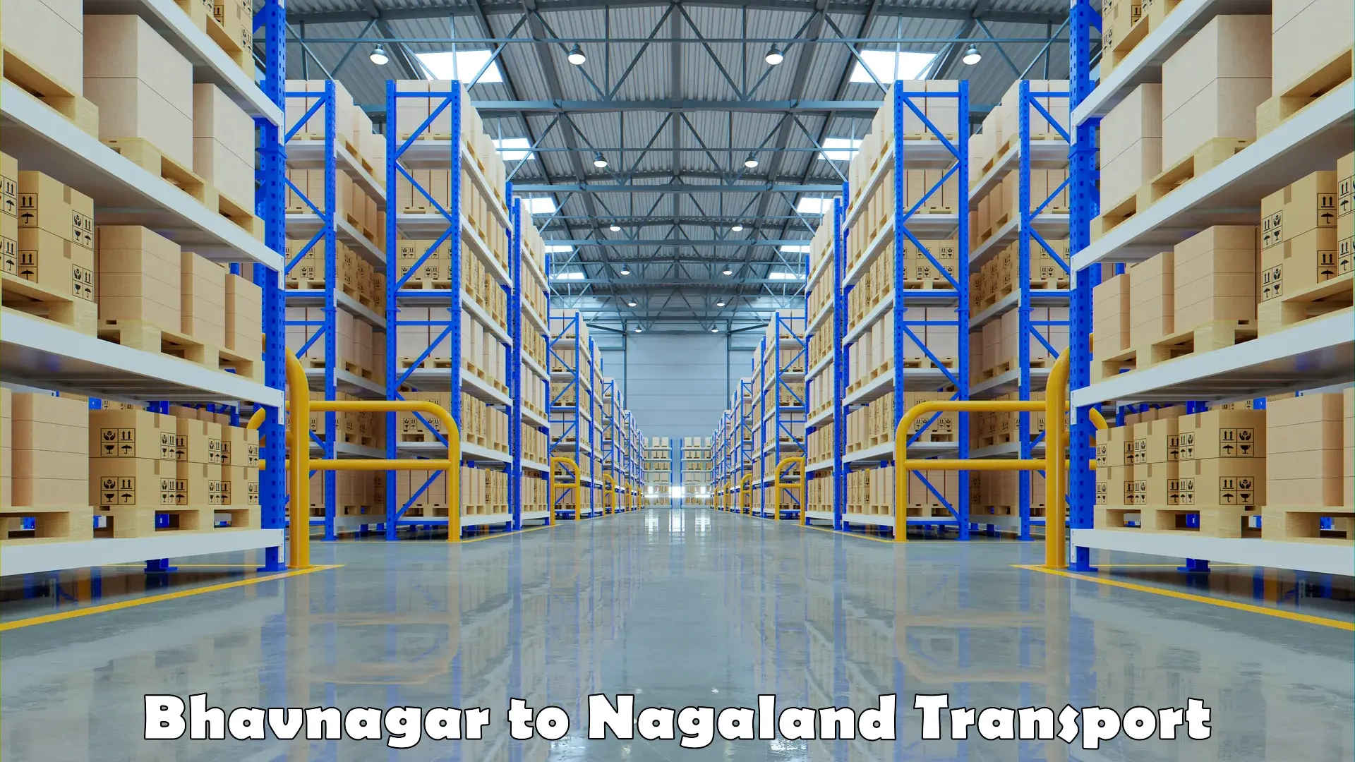 Transportation services Bhavnagar to Nagaland