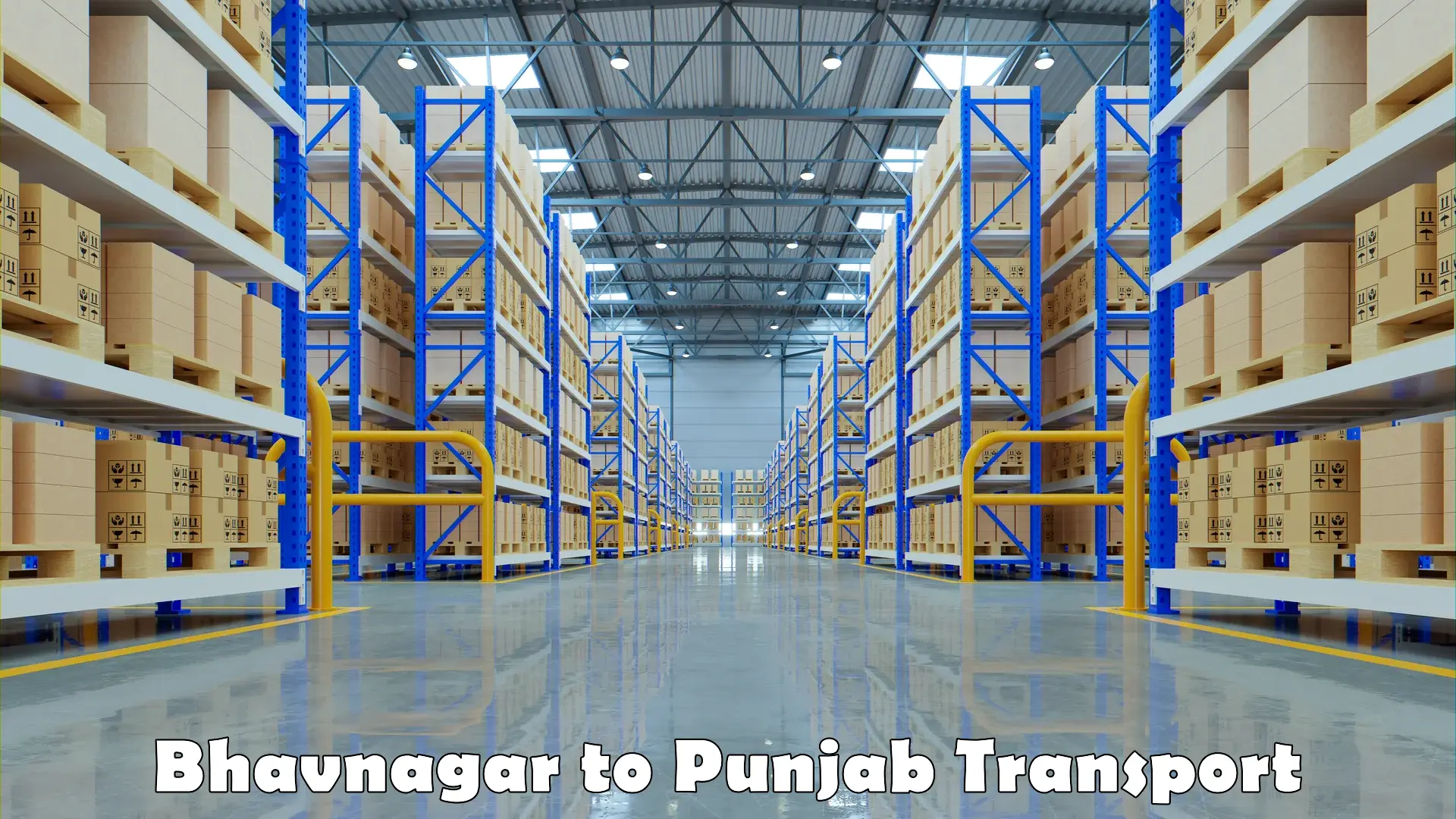 Daily parcel service transport Bhavnagar to Fatehgarh Sahib