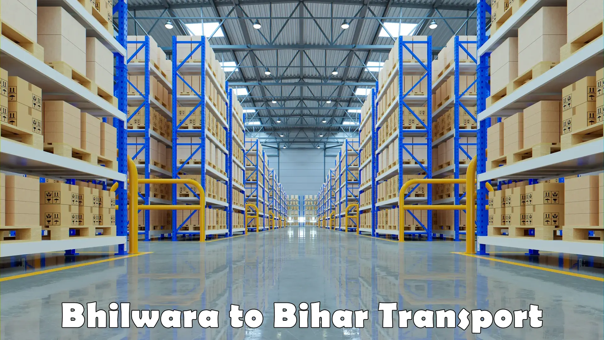 Interstate goods transport Bhilwara to Bihar