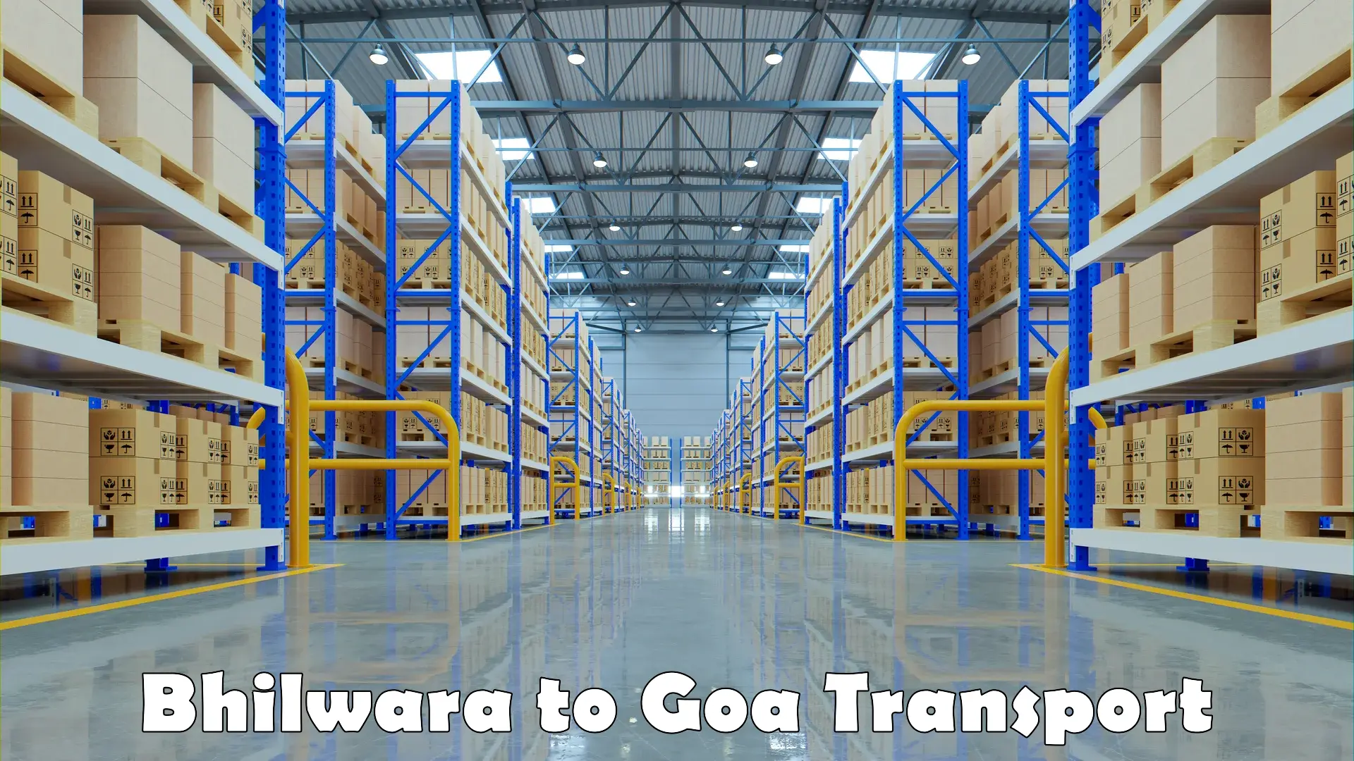 Online transport service Bhilwara to Goa