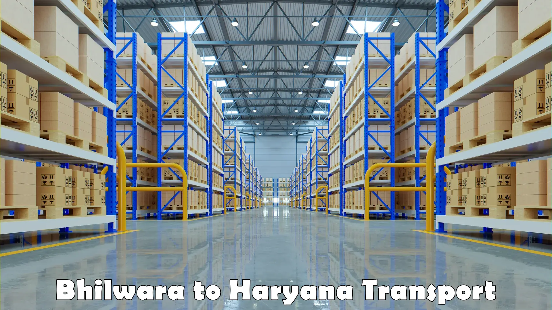 Domestic goods transportation services Bhilwara to Haryana