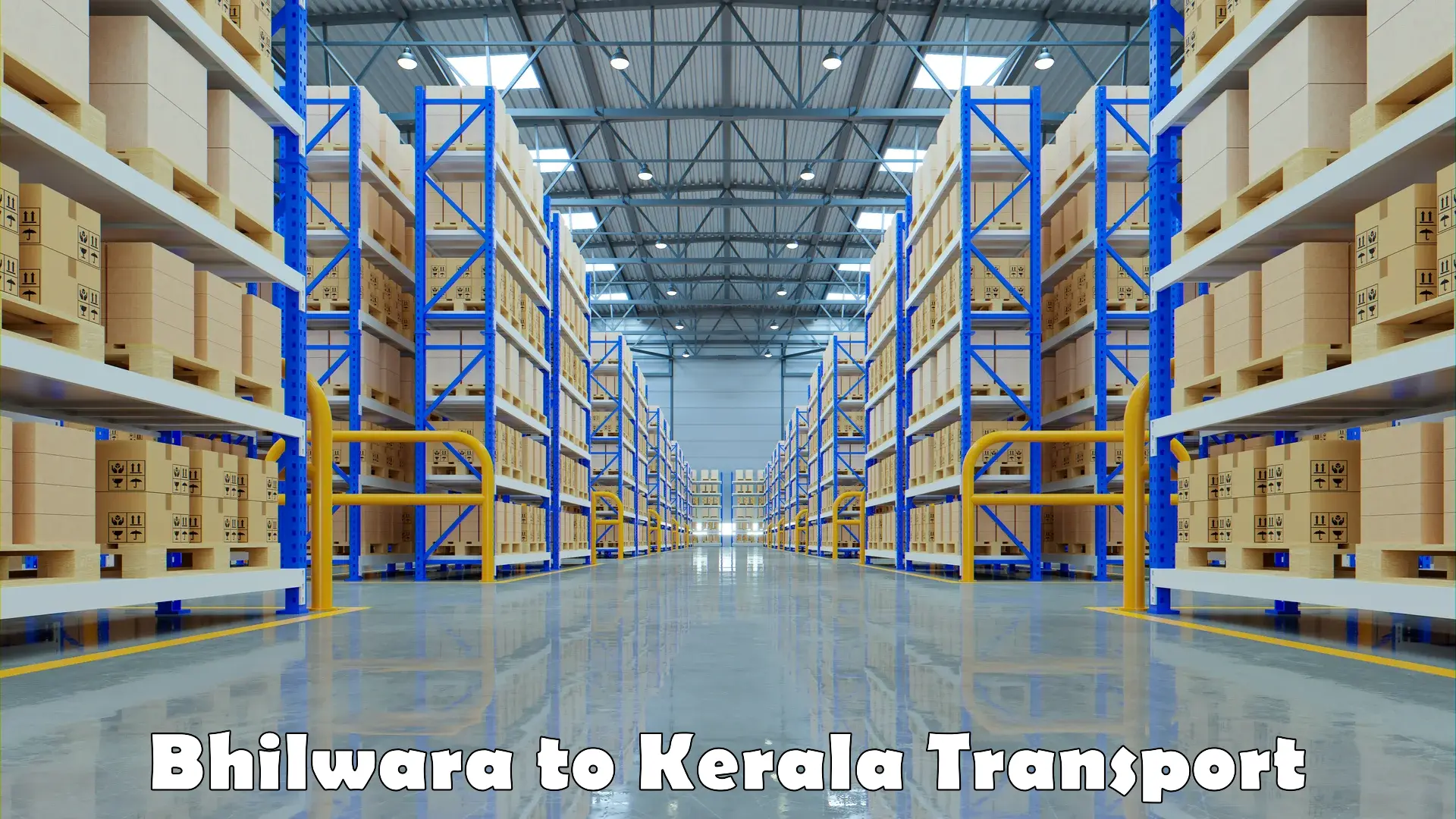 Road transport online services Bhilwara to Kerala