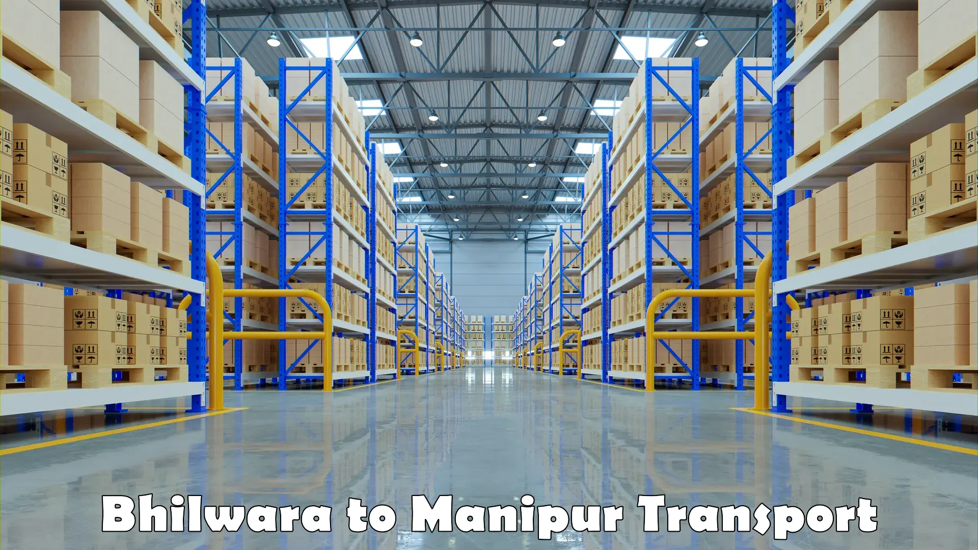Cargo transport services in Bhilwara to Manipur