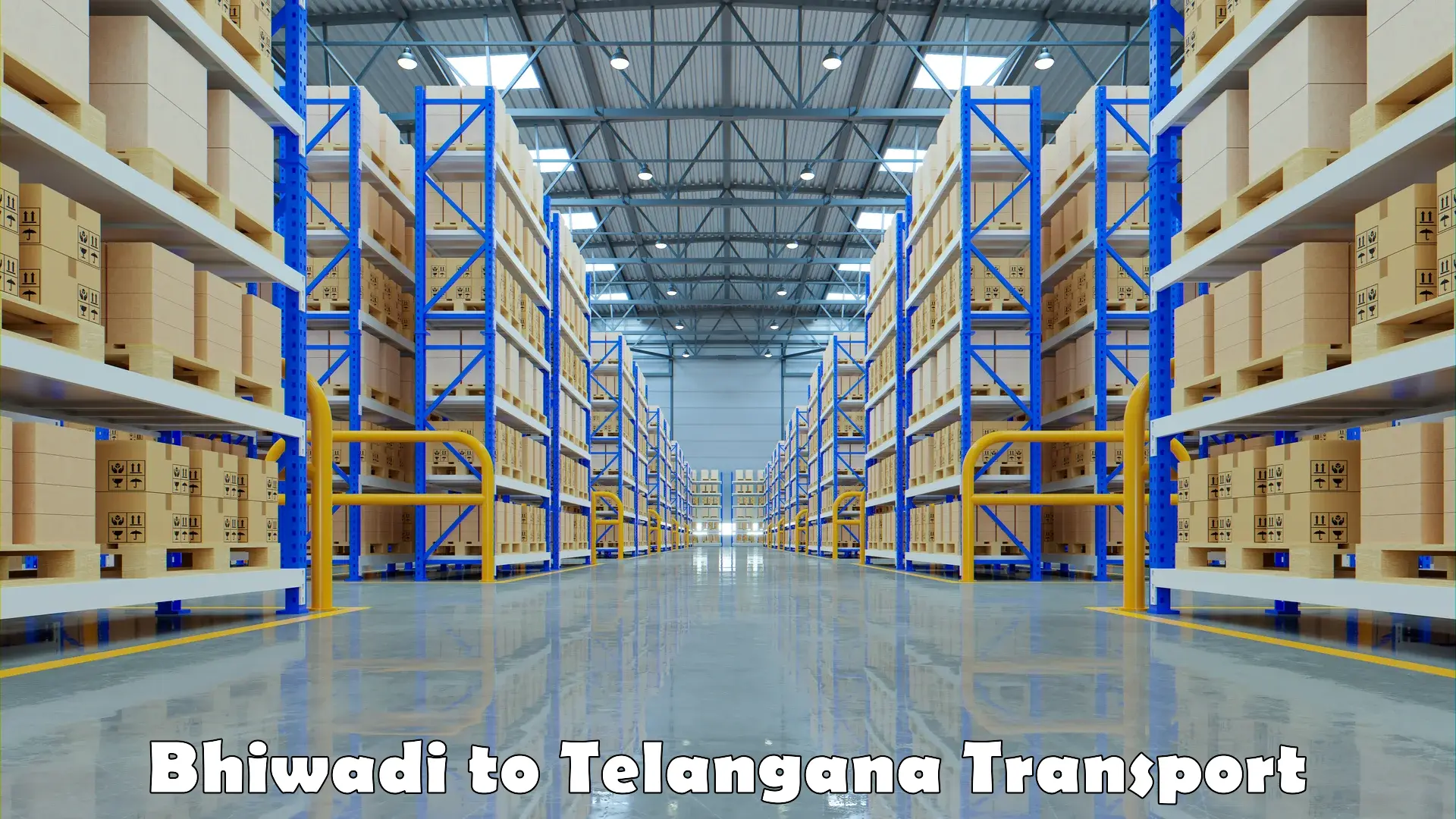 India truck logistics services Bhiwadi to Telangana