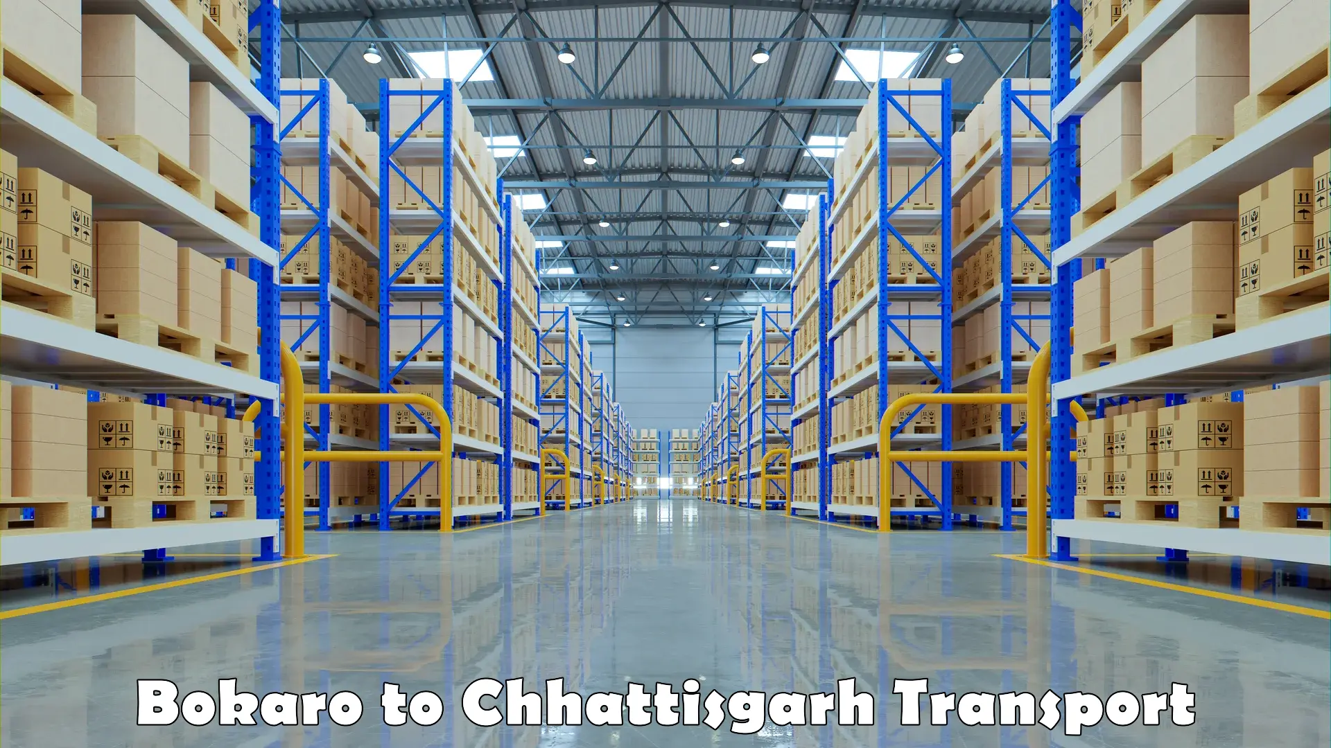 Air cargo transport services Bokaro to Chhattisgarh