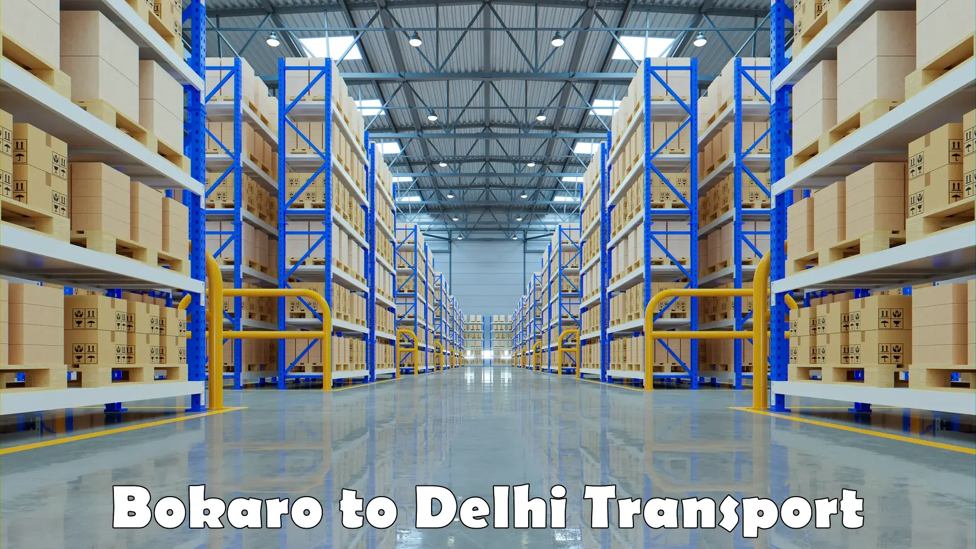 Online transport Bokaro to IIT Delhi