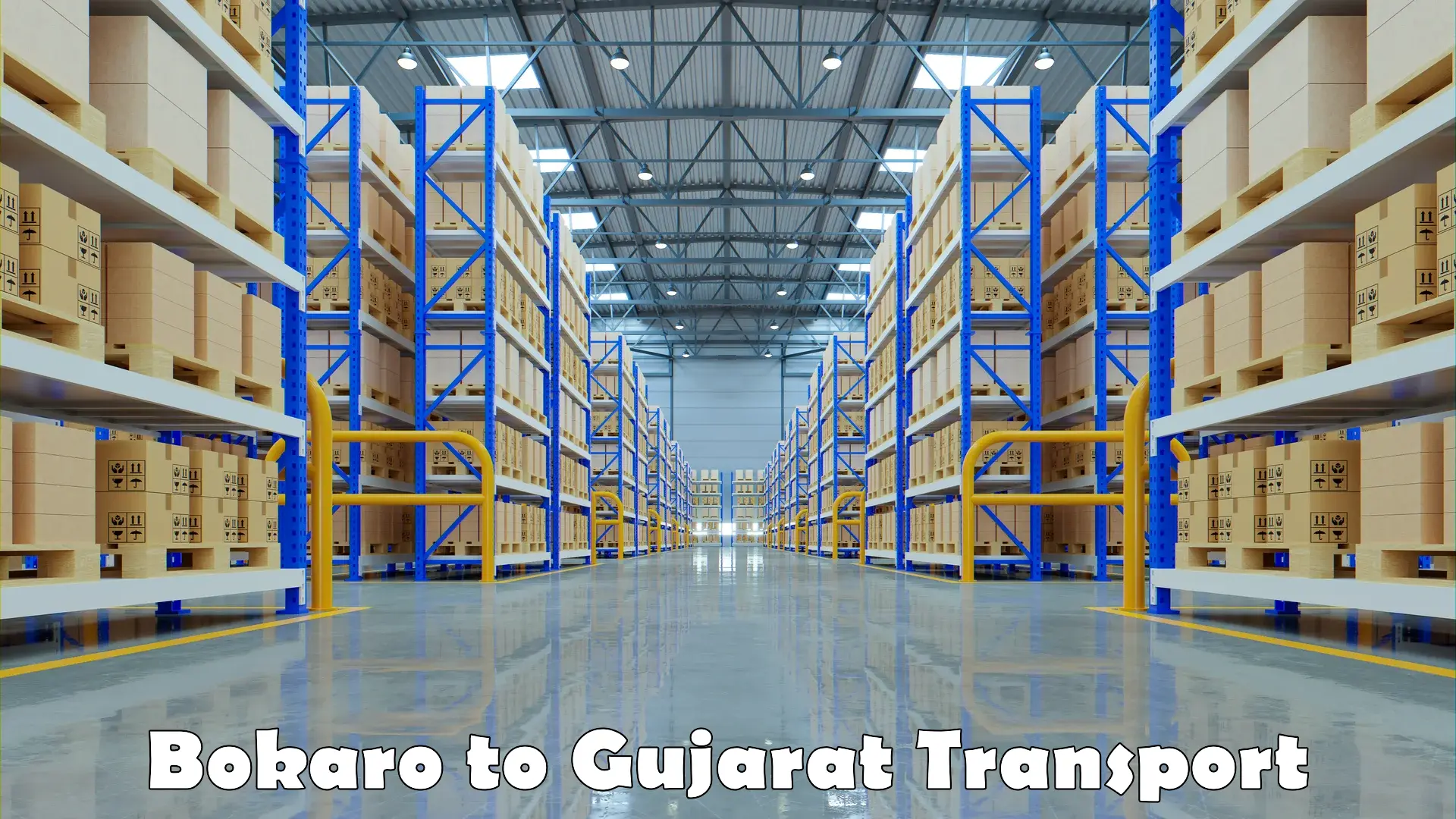 Truck transport companies in India Bokaro to Gujarat
