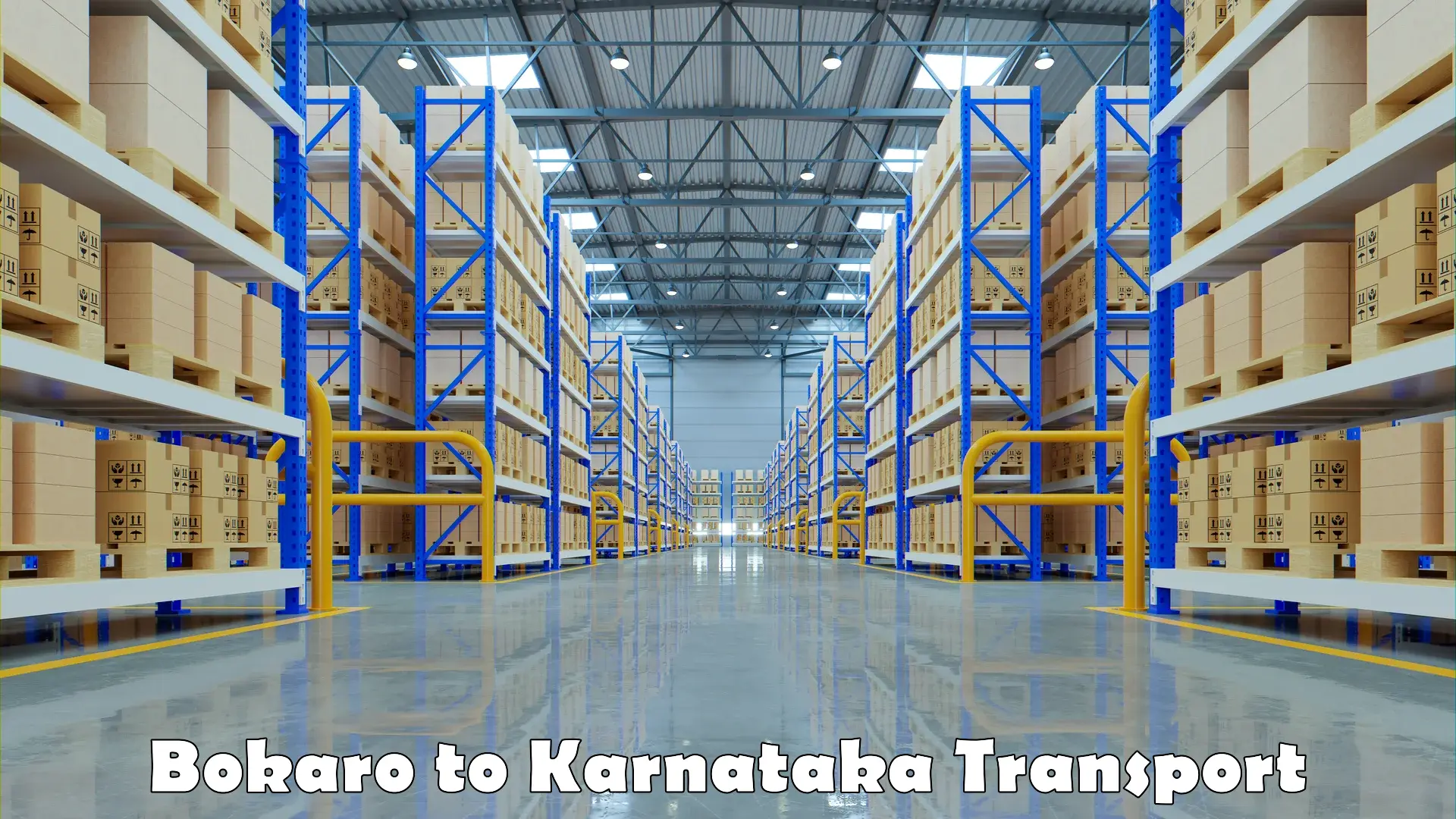 Material transport services Bokaro to Karnataka