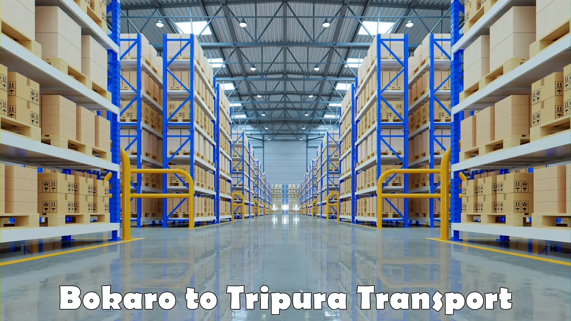 Lorry transport service Bokaro to South Tripura
