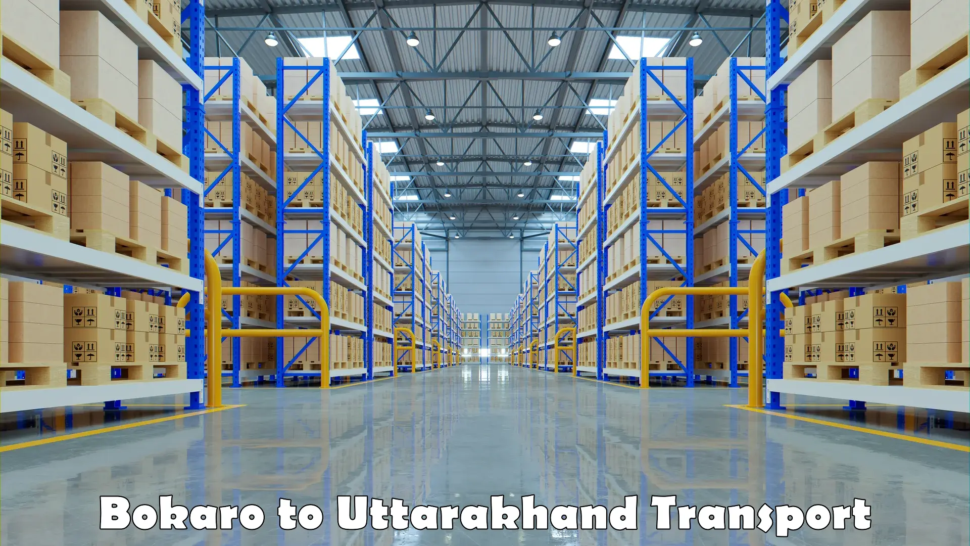 International cargo transportation services in Bokaro to Uttarakhand