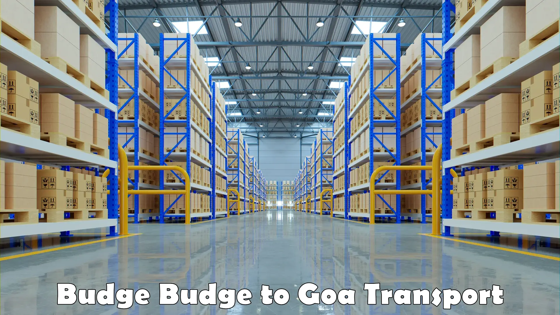 Domestic goods transportation services Budge Budge to Goa University