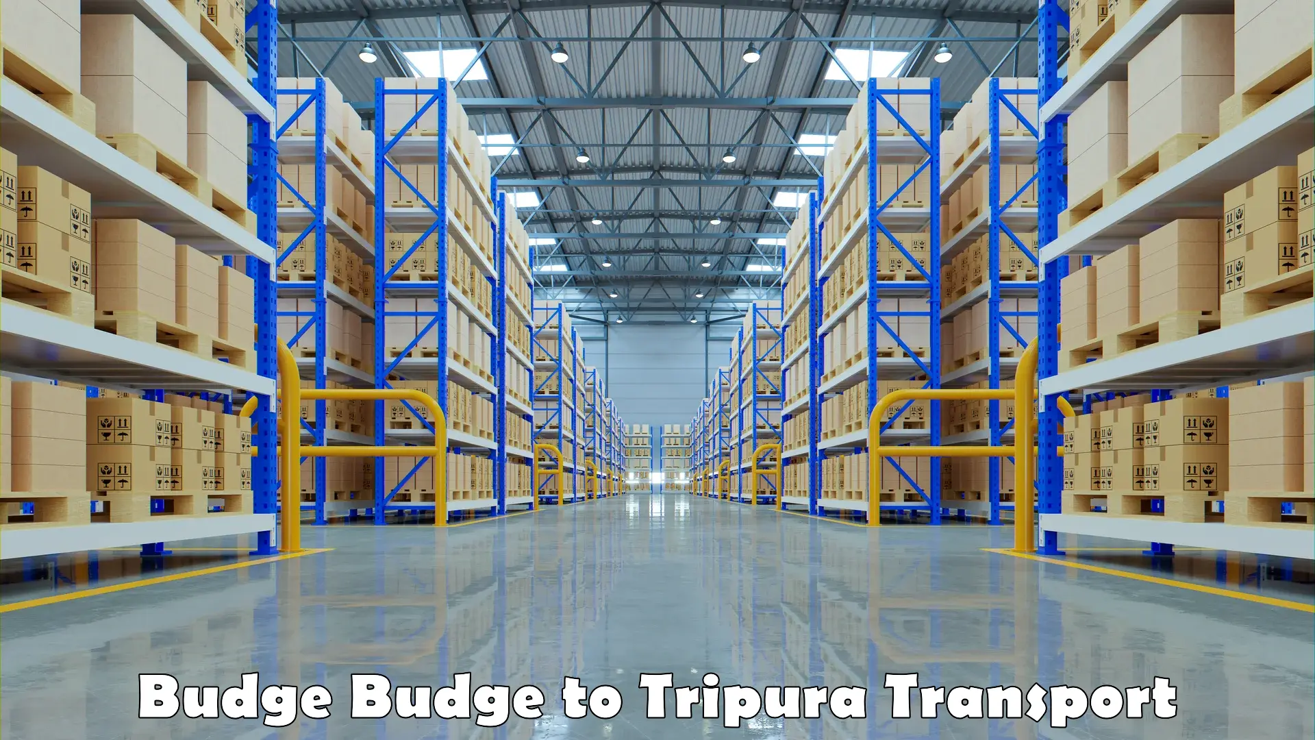 Luggage transport services in Budge Budge to Tripura