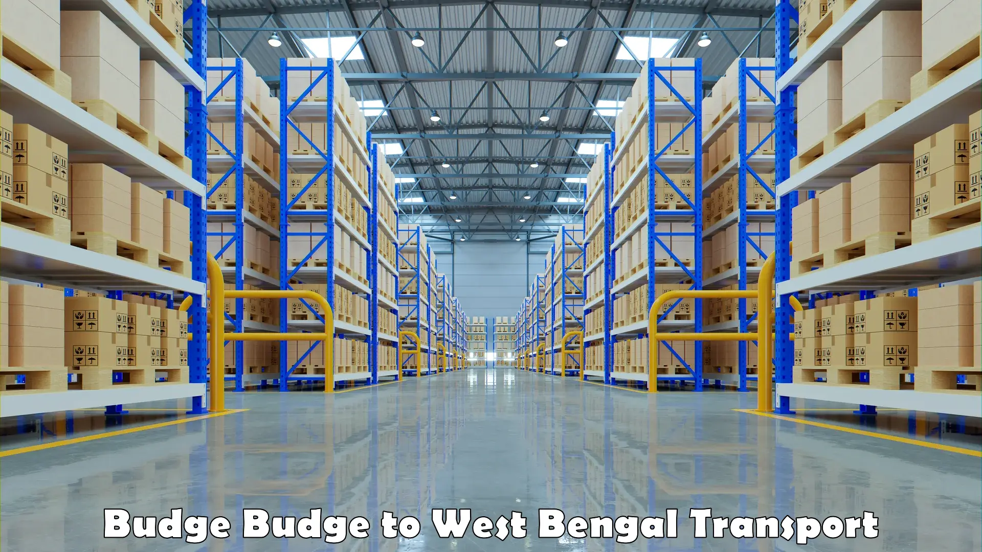 Material transport services Budge Budge to Kharagpur