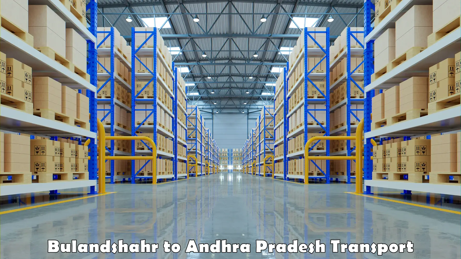 Lorry transport service Bulandshahr to Andhra Pradesh