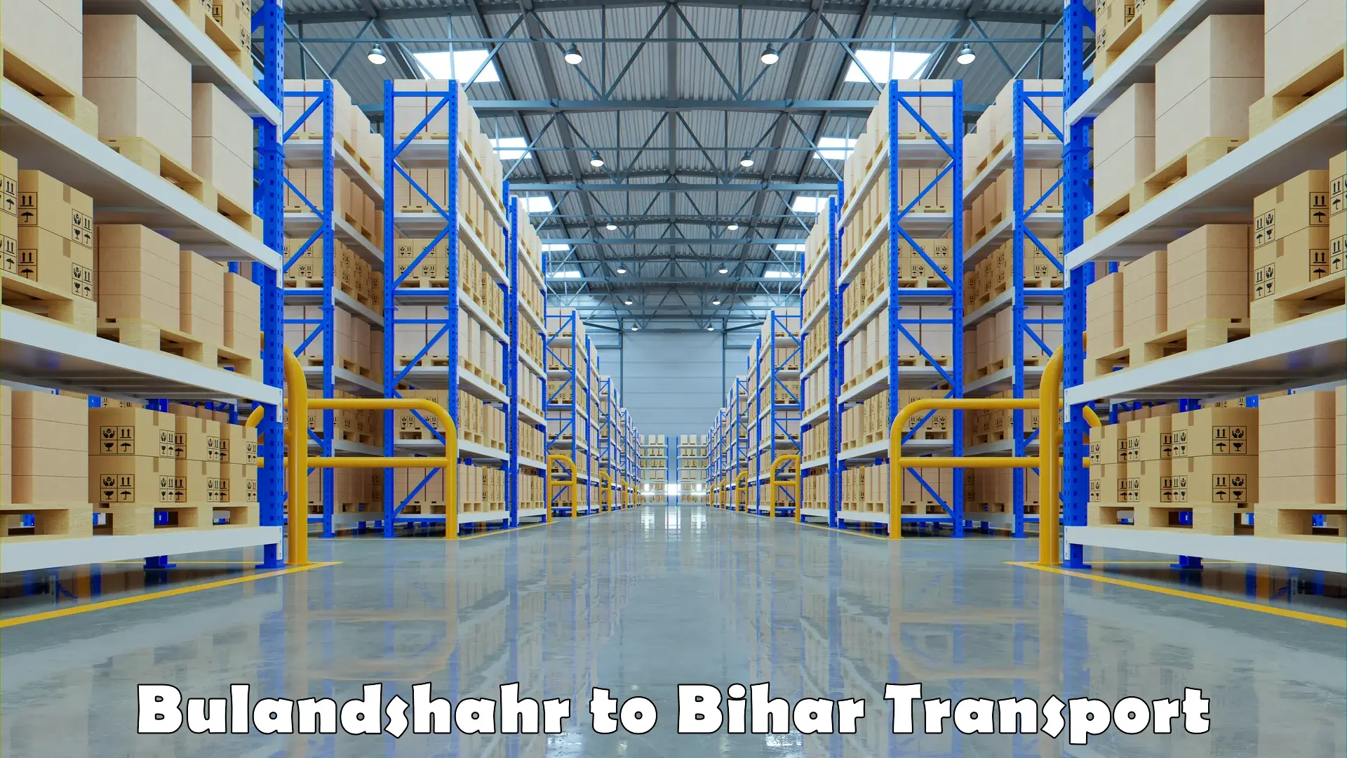 Transport shared services Bulandshahr to Bihar