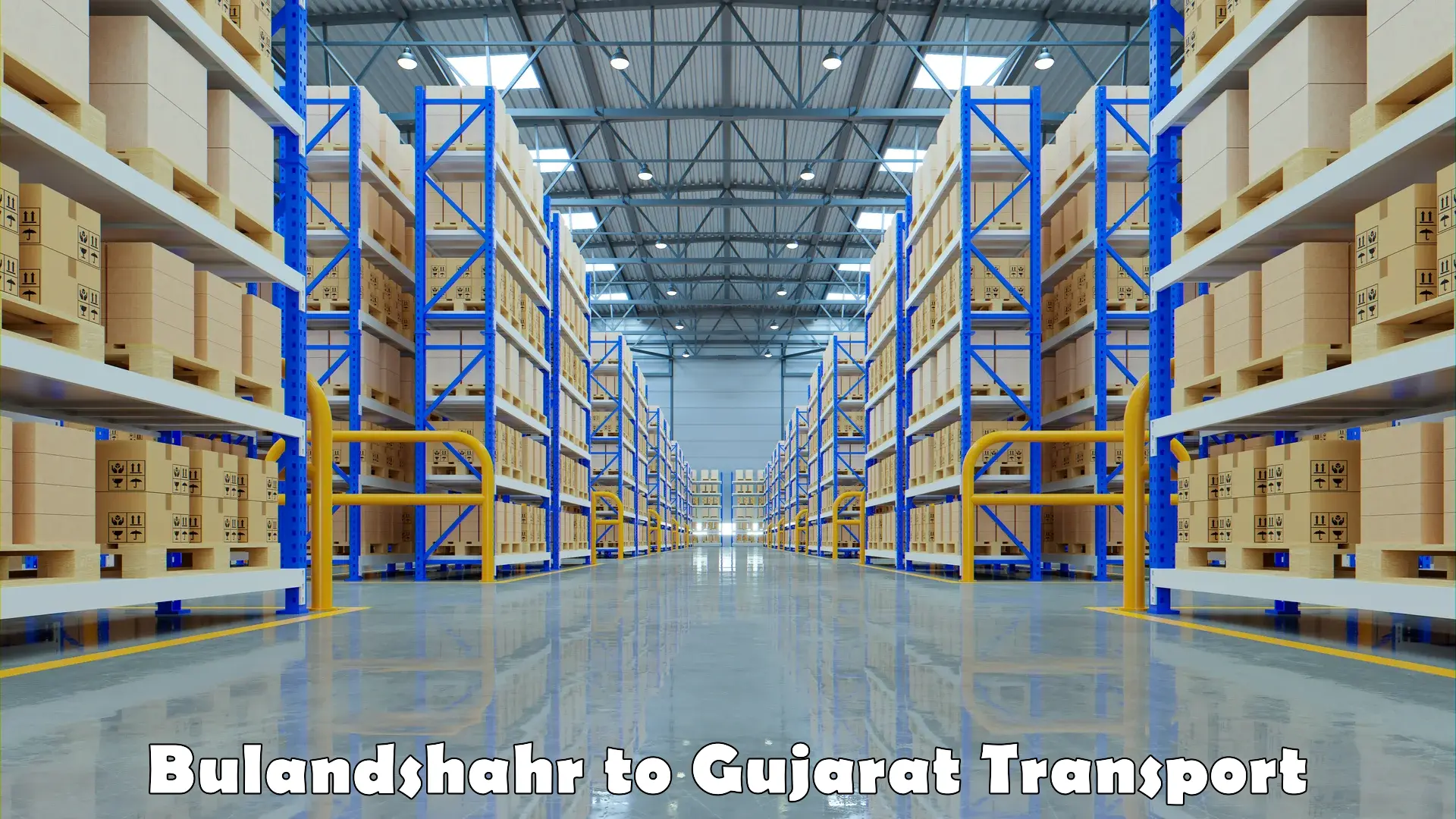 Luggage transport services Bulandshahr to Gujarat