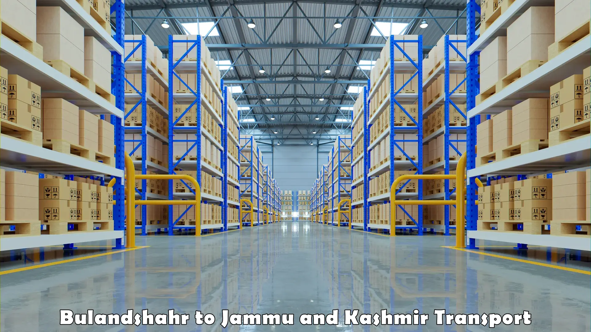 Transport services in Bulandshahr to Jammu and Kashmir