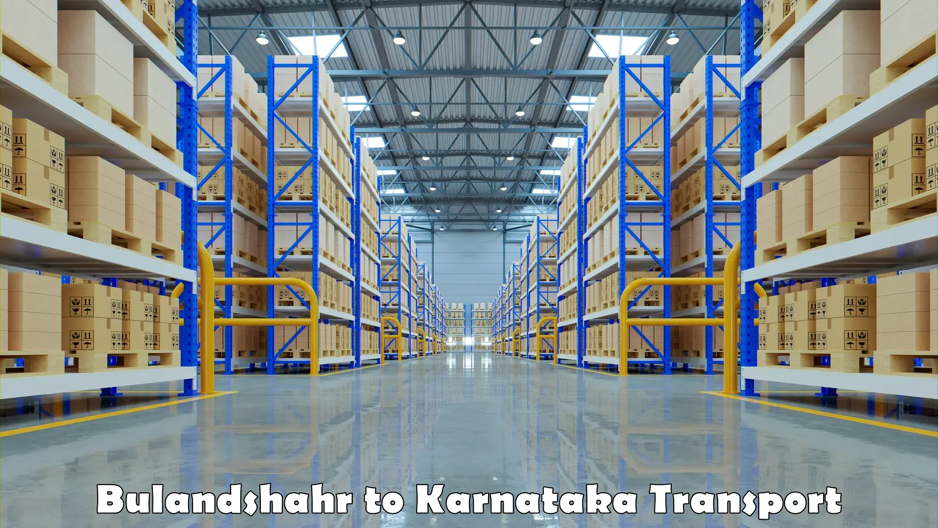 Daily transport service Bulandshahr to Karnataka