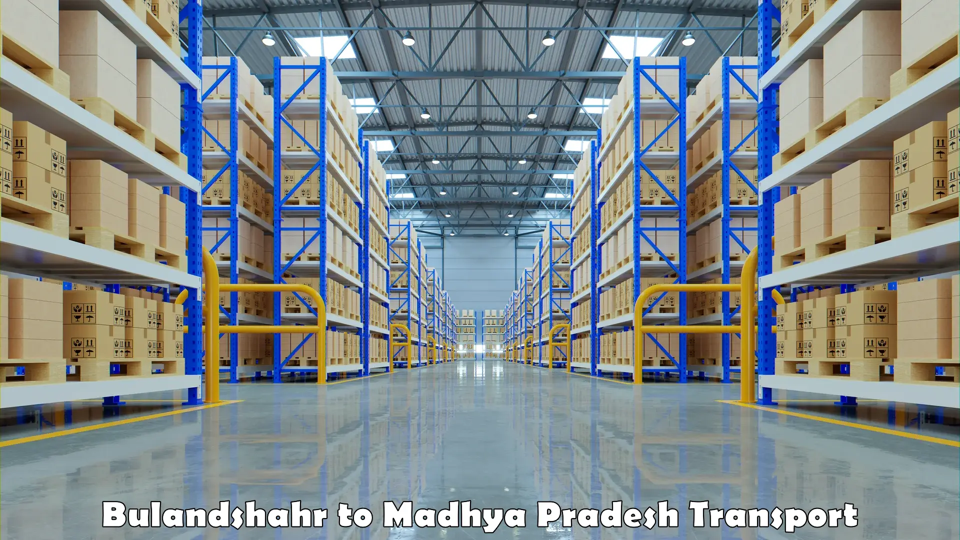 India truck logistics services Bulandshahr to Maheshwar