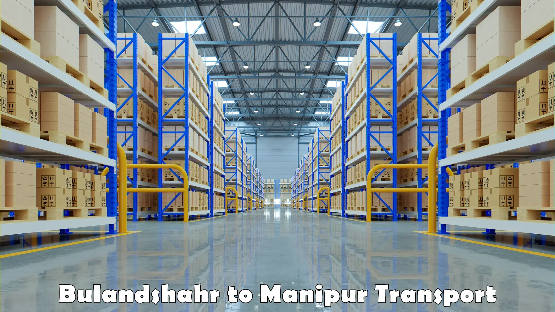Goods delivery service in Bulandshahr to Tamenglong