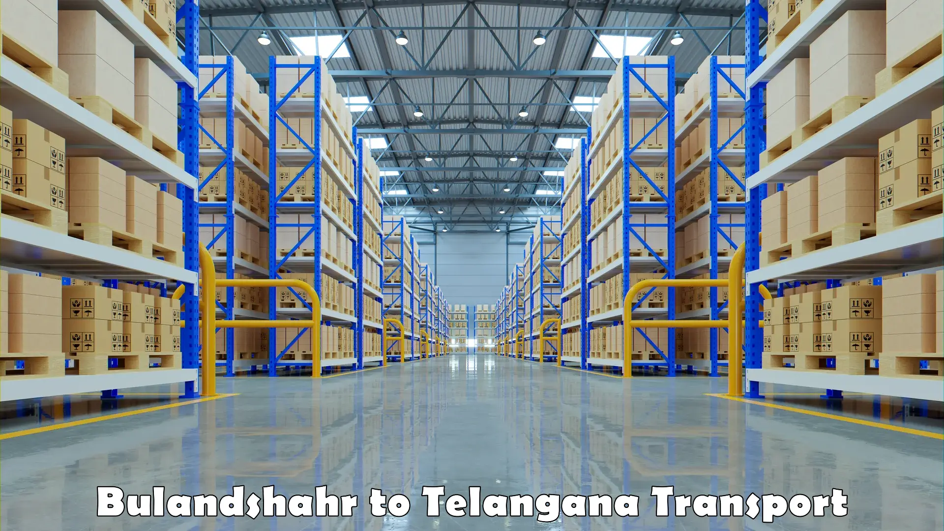 Interstate transport services Bulandshahr to Telangana