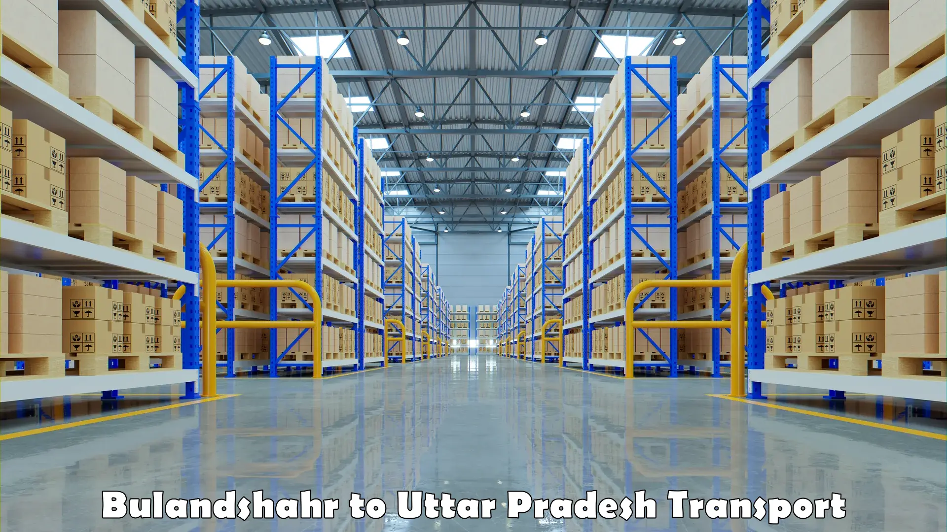 Container transportation services Bulandshahr to Hamirpur Uttar Pradesh