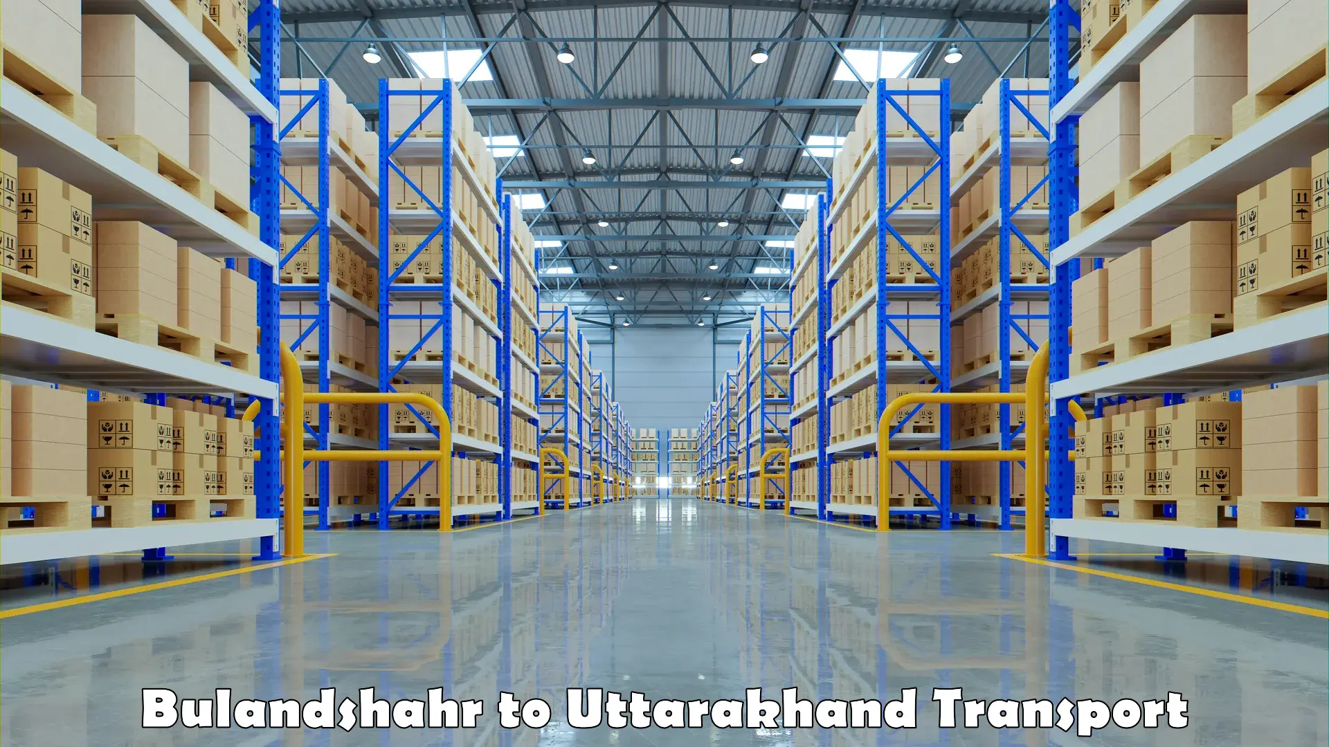 Logistics transportation services Bulandshahr to Uttarakhand