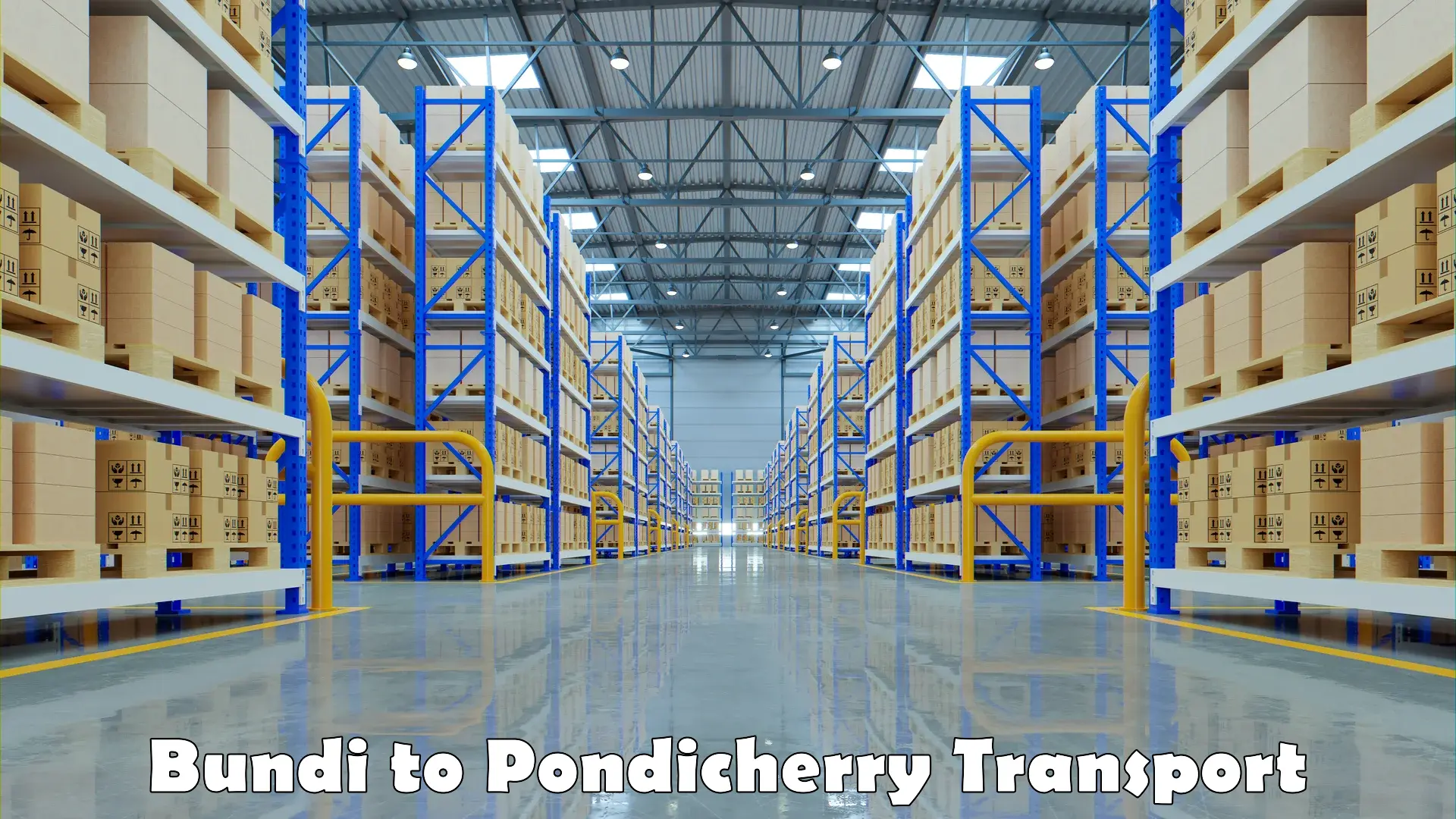 All India transport service Bundi to Pondicherry