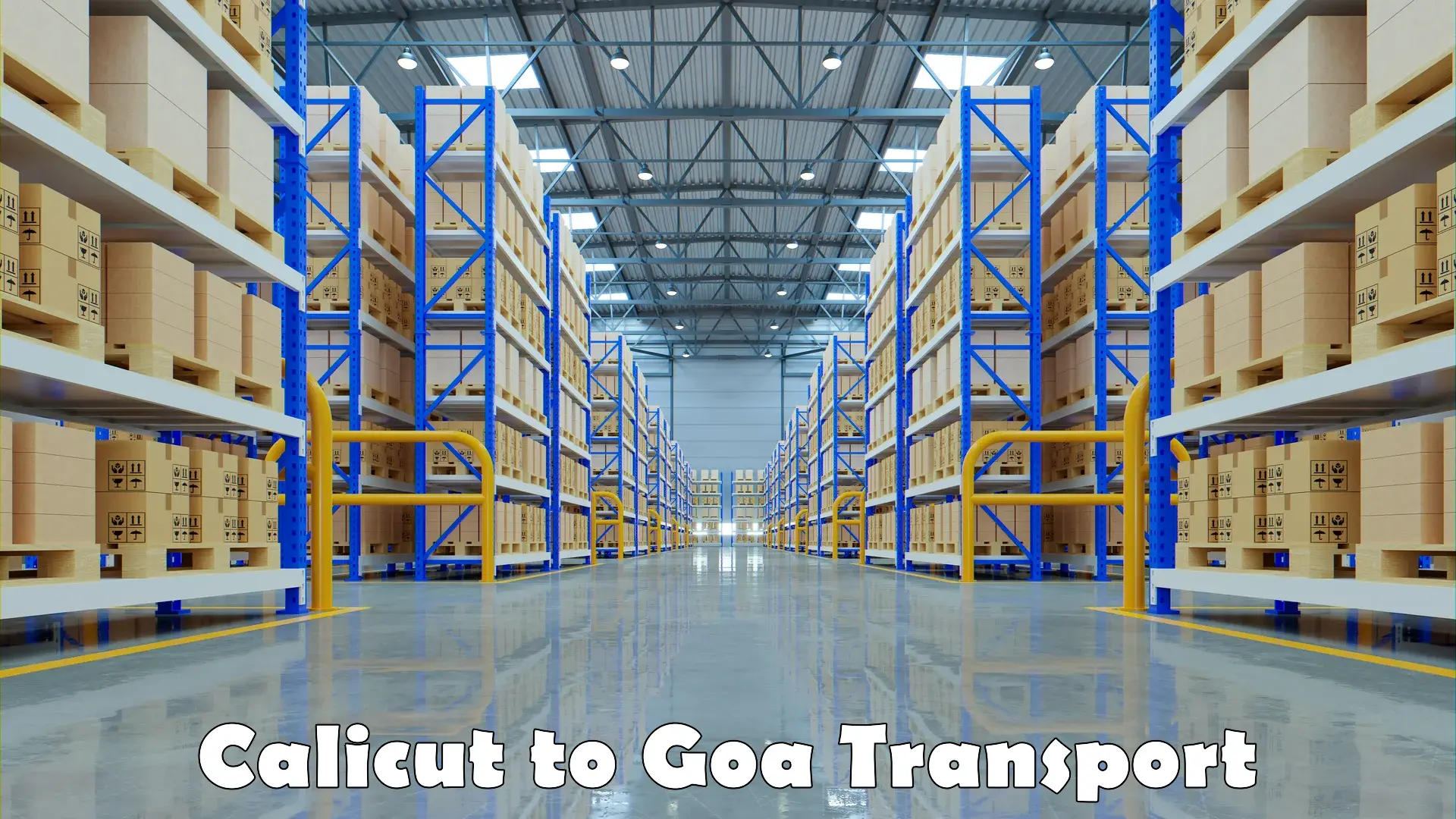 Goods delivery service Calicut to IIT Goa