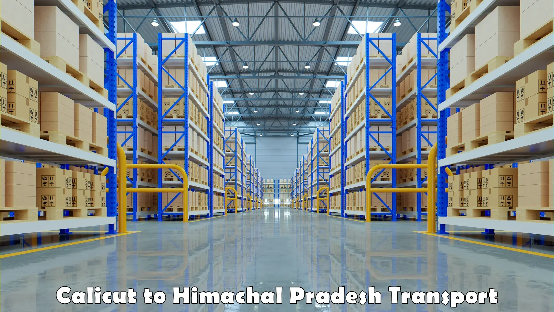 Interstate goods transport Calicut to Dharamshala