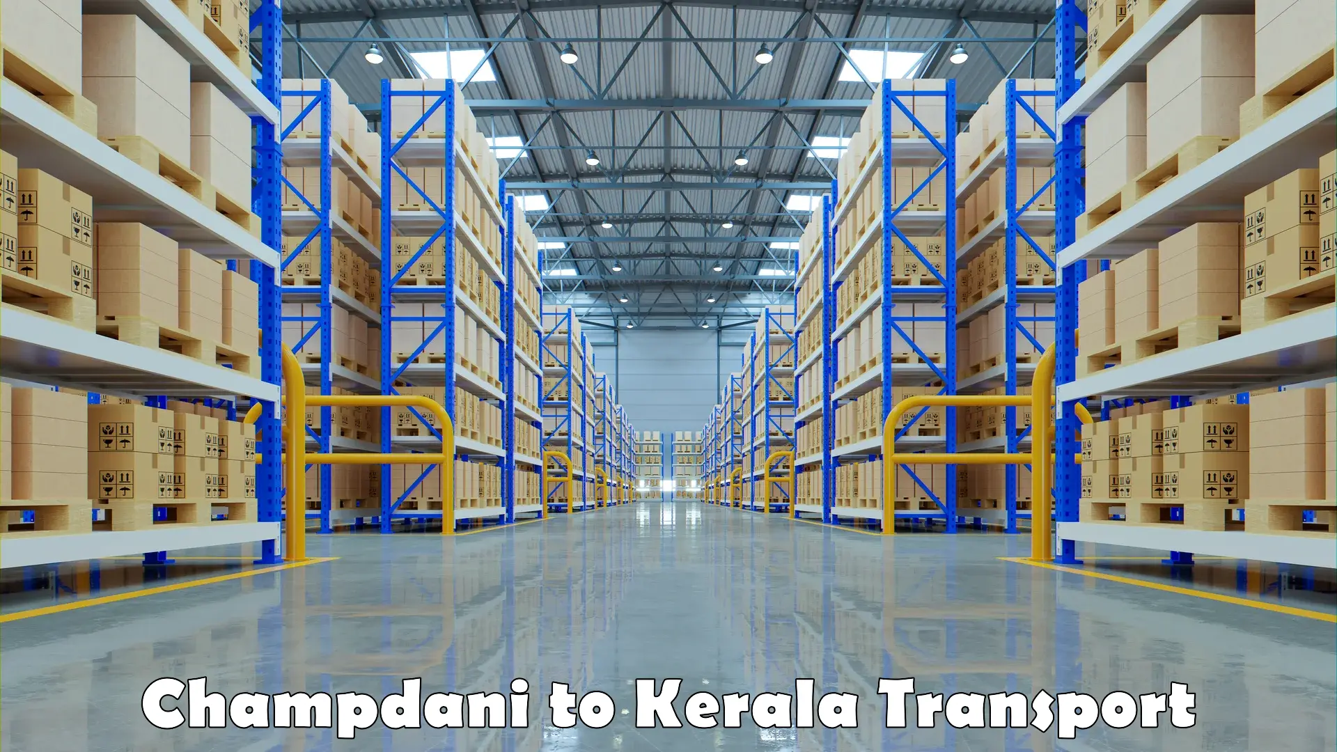 Furniture transport service Champdani to Kerala