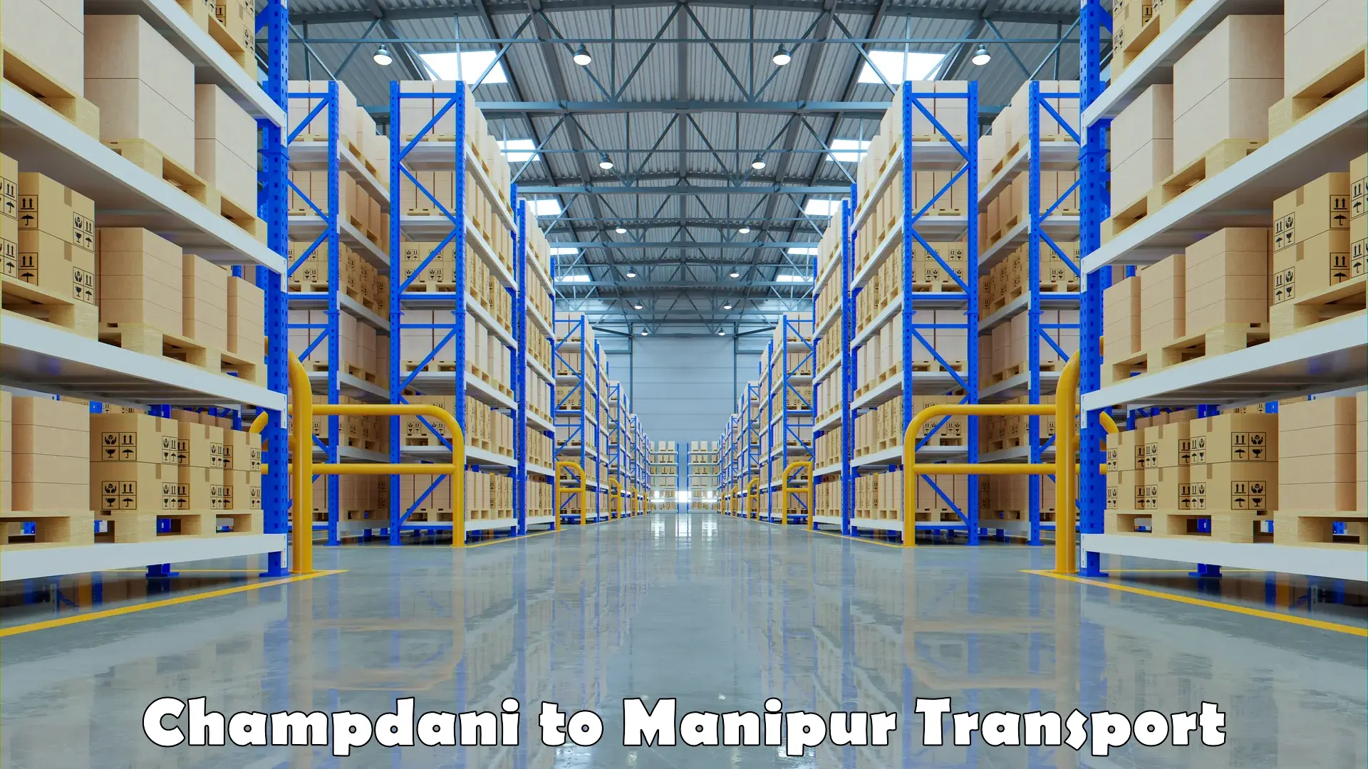 Furniture transport service Champdani to Manipur