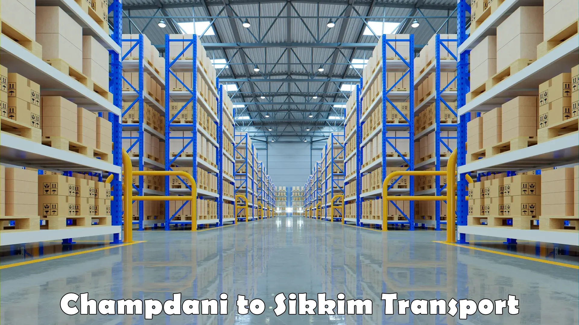 Road transport online services in Champdani to Sikkim